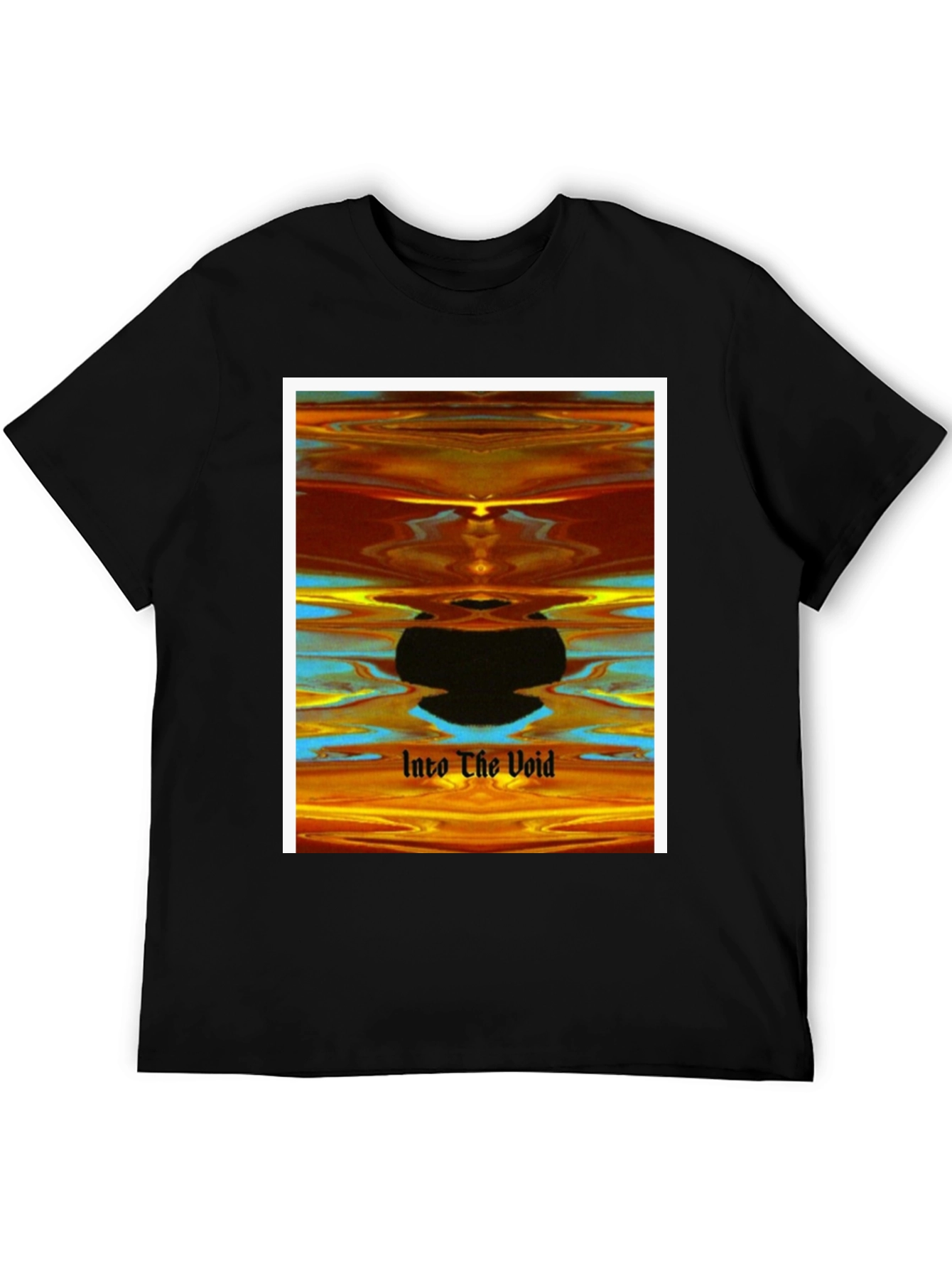 Black Into The Void Graphic Tee view 5