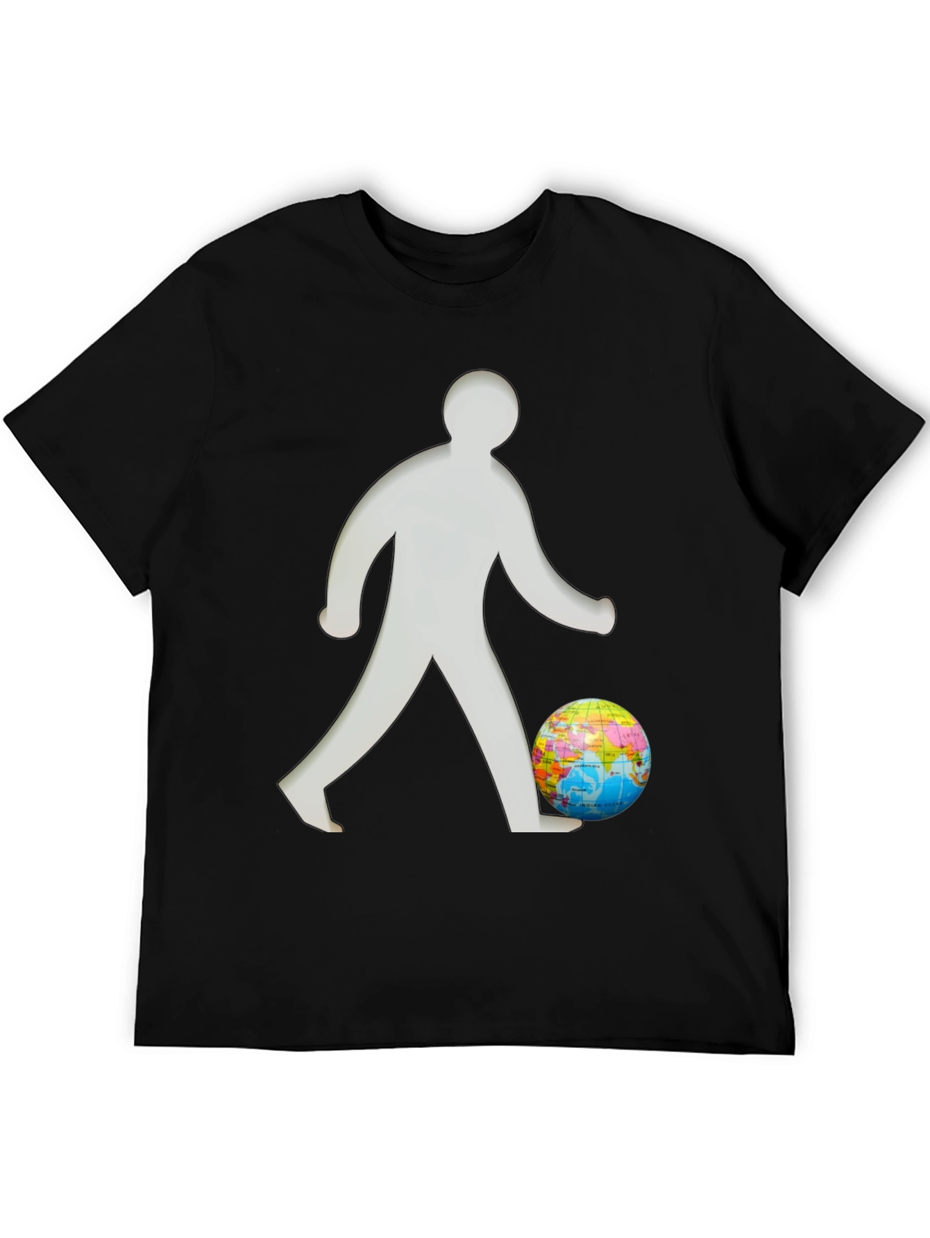 Black Global Citizen Tee - Earth Day Shirt view 5