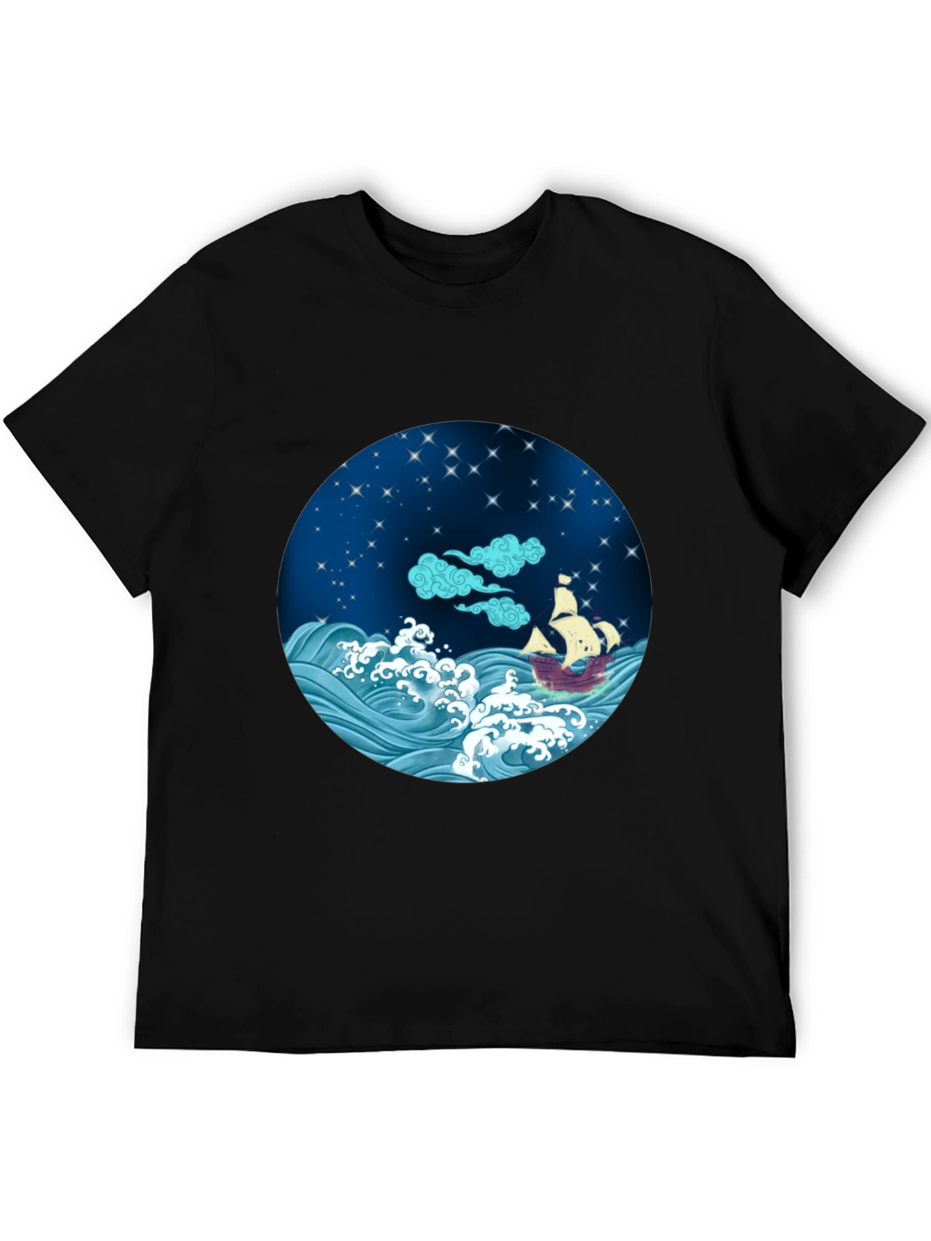 Nautical Night T-Shirt - Sea Adventure Tee - 5