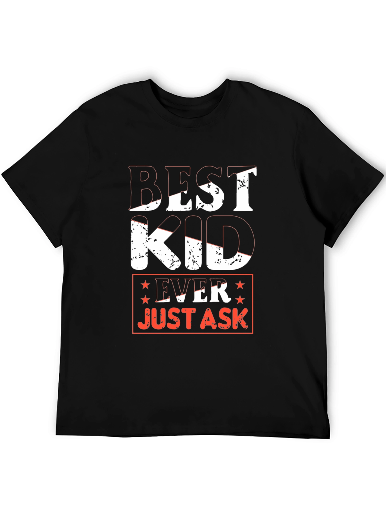 Black Best Kid Ever Graphic T-Shirt view 5