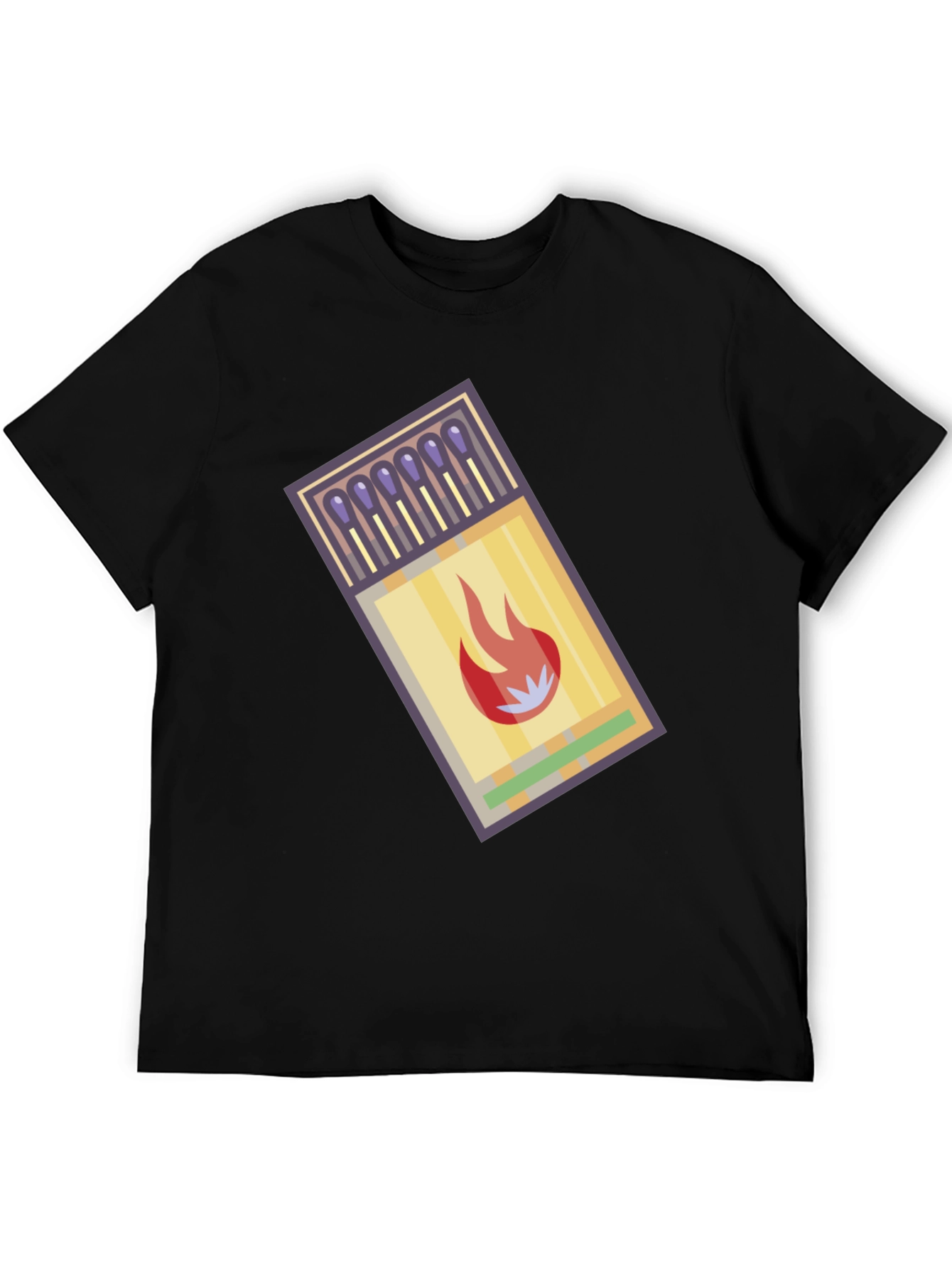 Black Matchbox Graphic T-Shirt - Ignite Your Style view 5