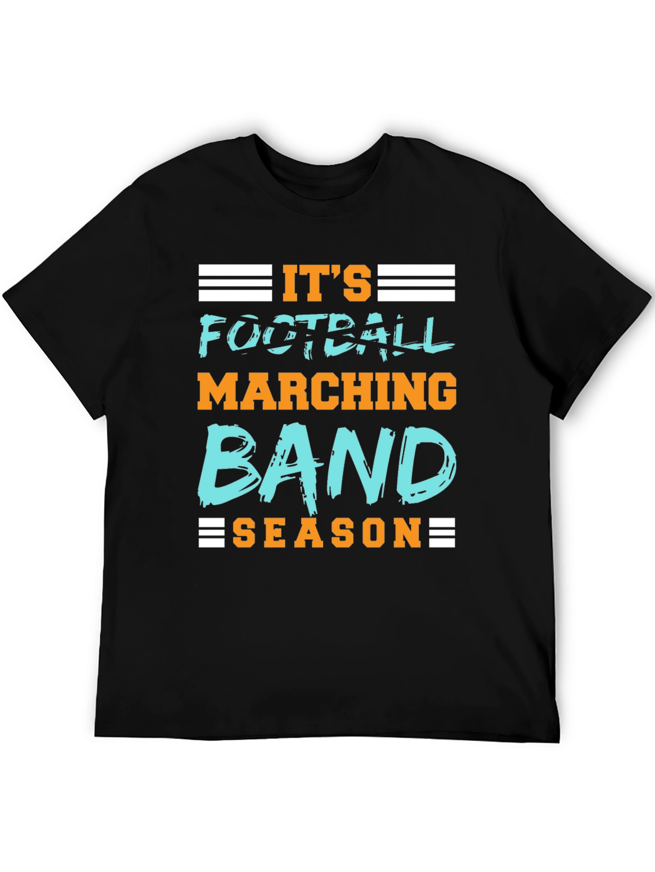 It's Football Marching Band Season Graphic Tee - 5