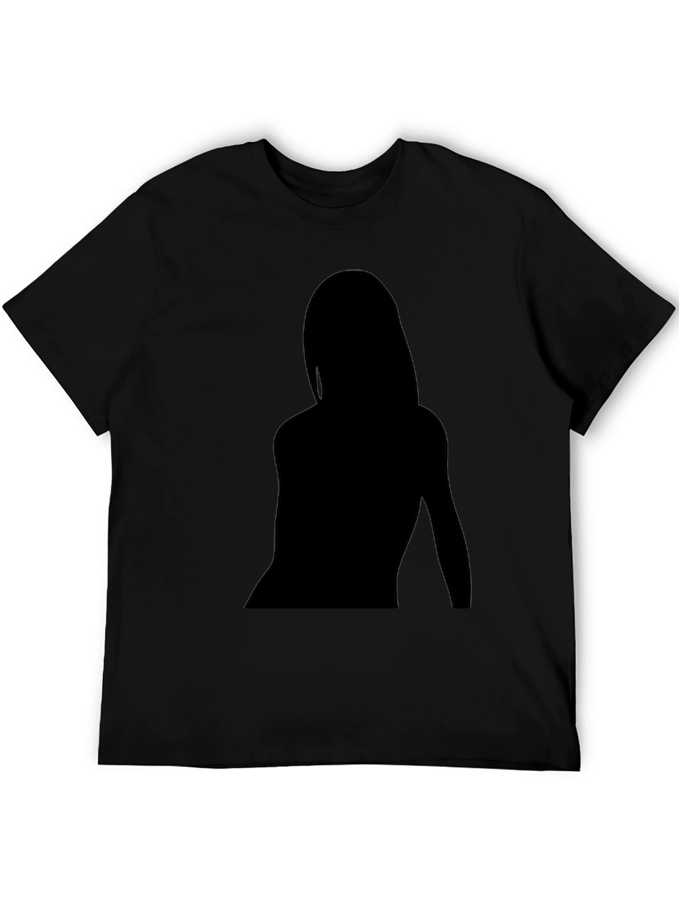 Black Silhouette Graphic T-Shirt view 5