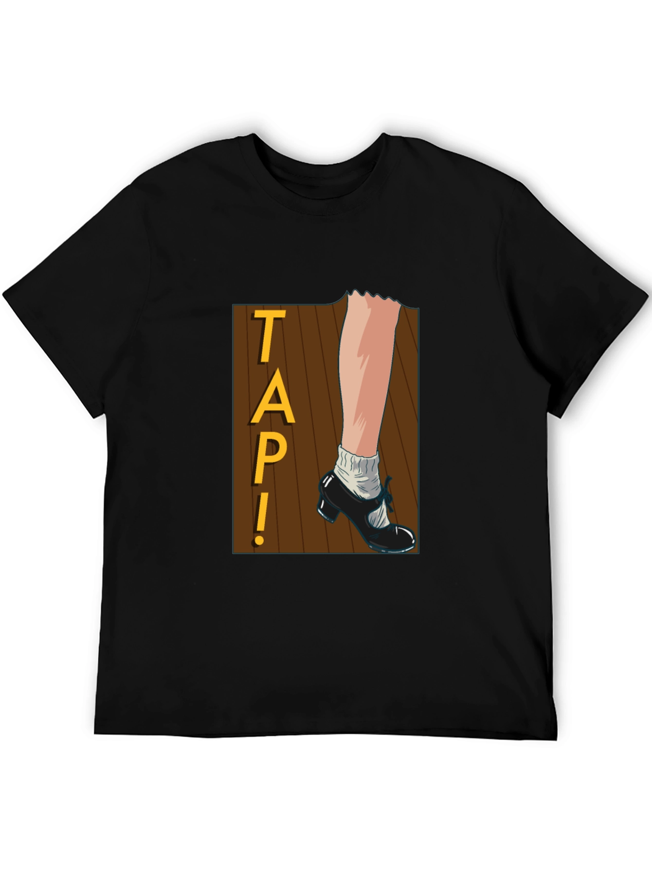 Black Tap Dance Graphic Tee - Rhythm & Style! view 5