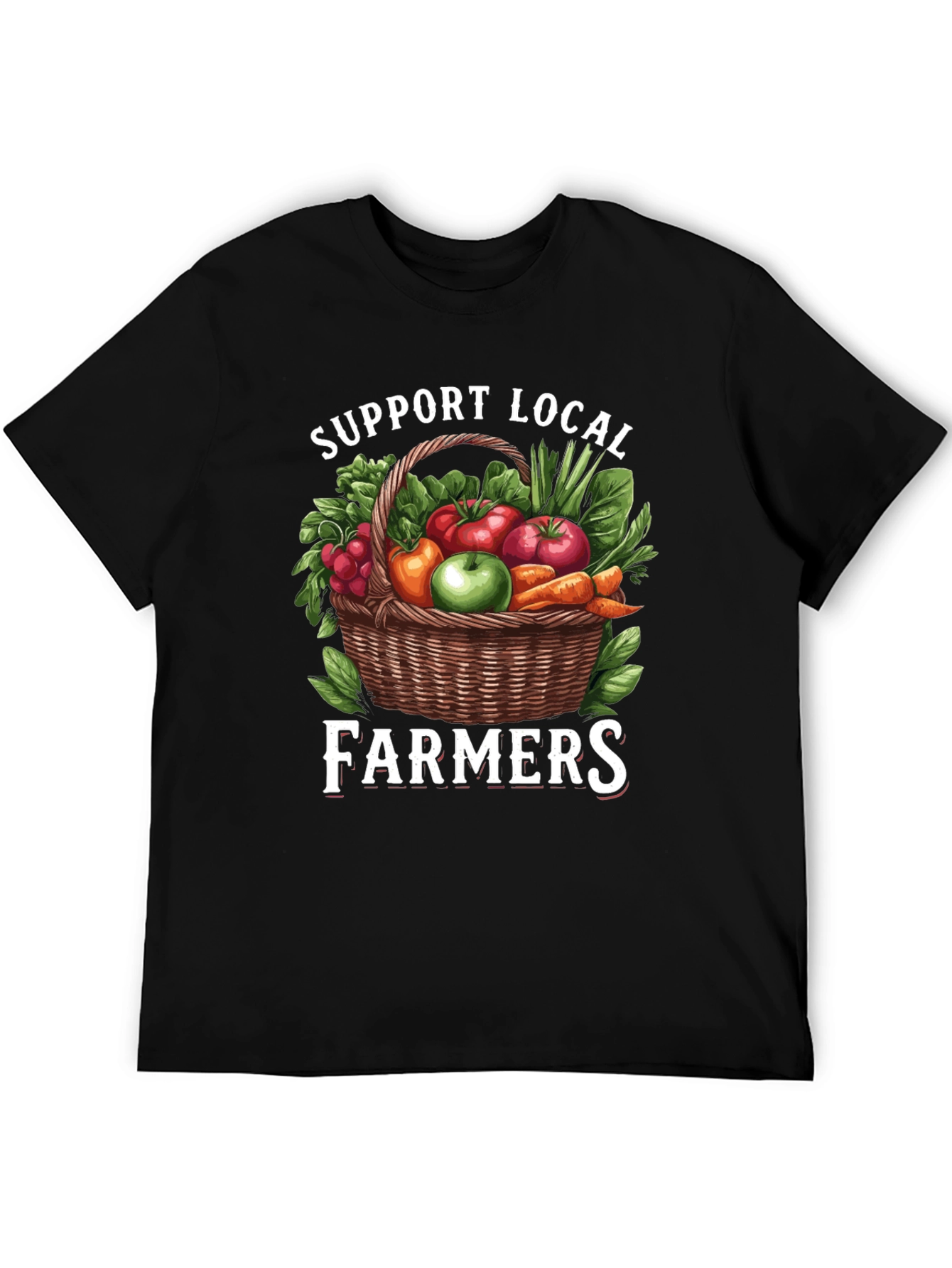 Support Local Farmers Graphic T-Shirt - 5