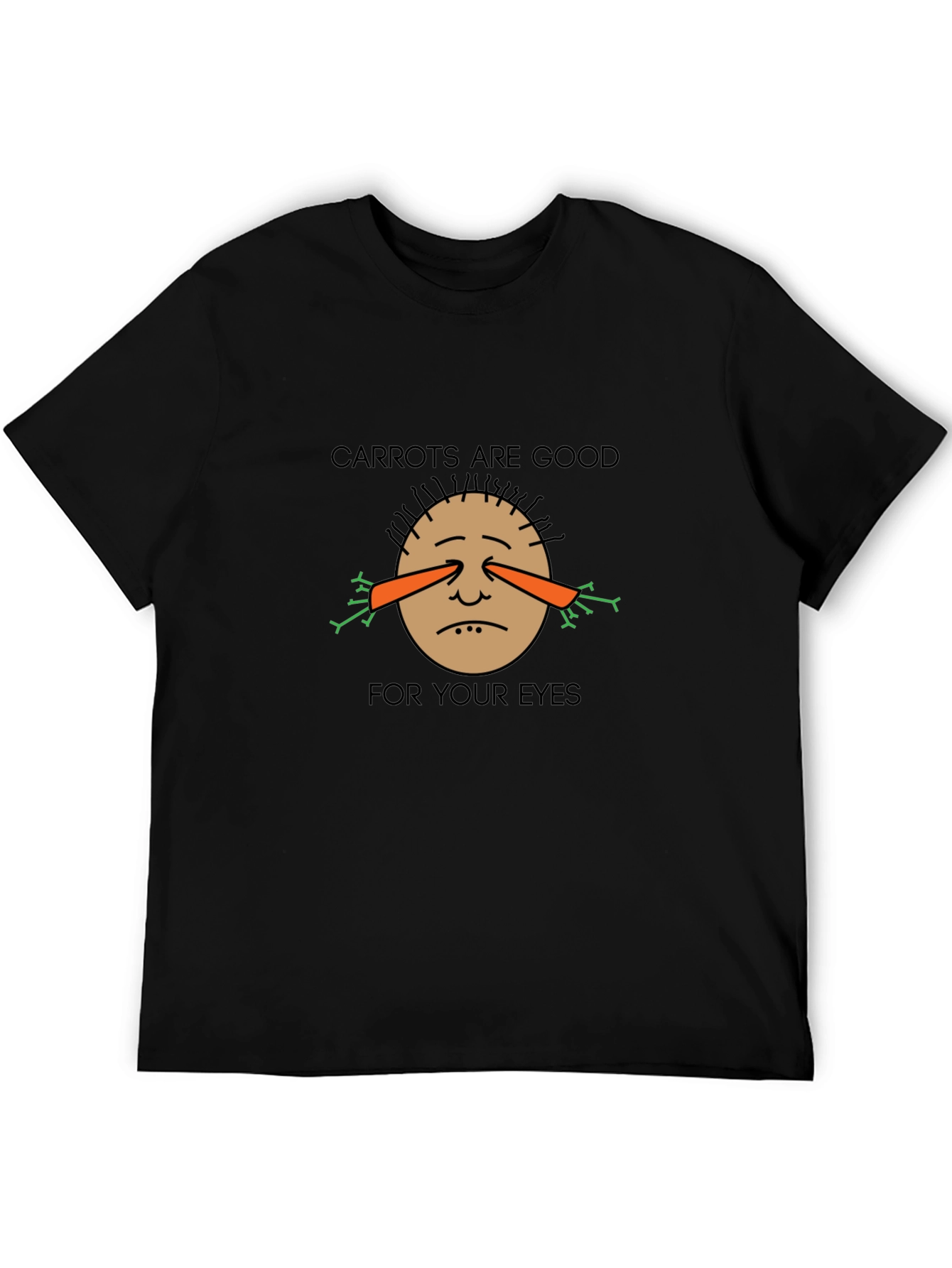 Black Carrots are Good T-Shirt view 5