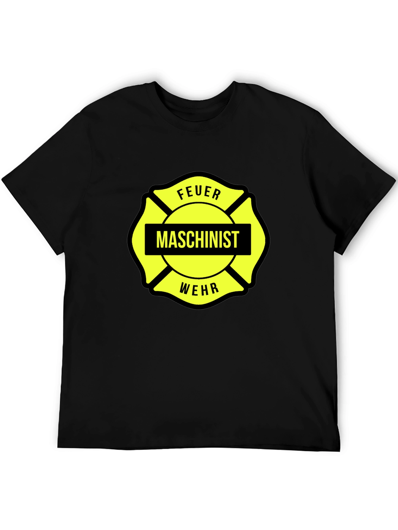 Black Feuer Maschinist Wehr Black T-Shirt view 5
