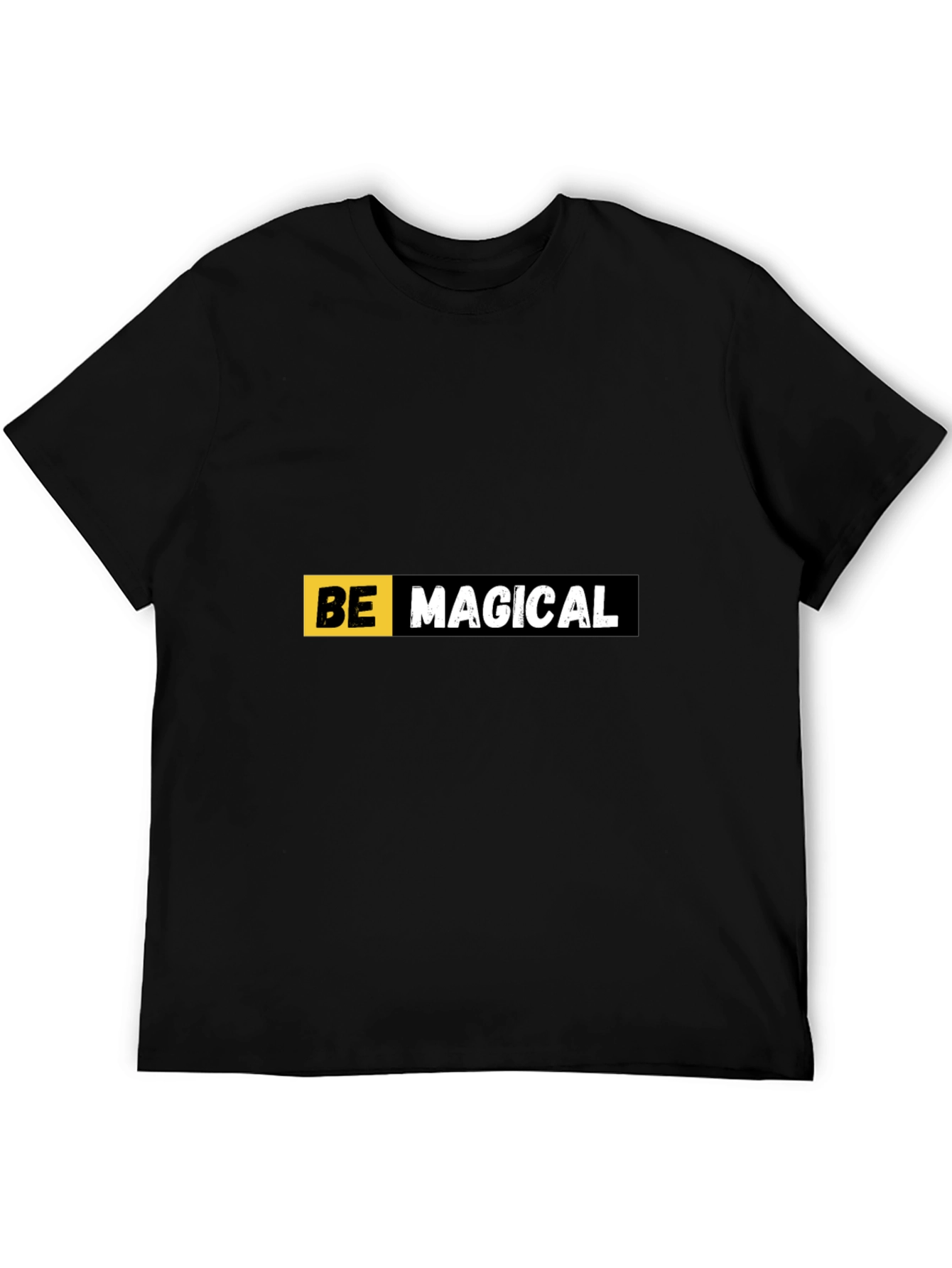 Black Be Magical Black T-Shirt view 5