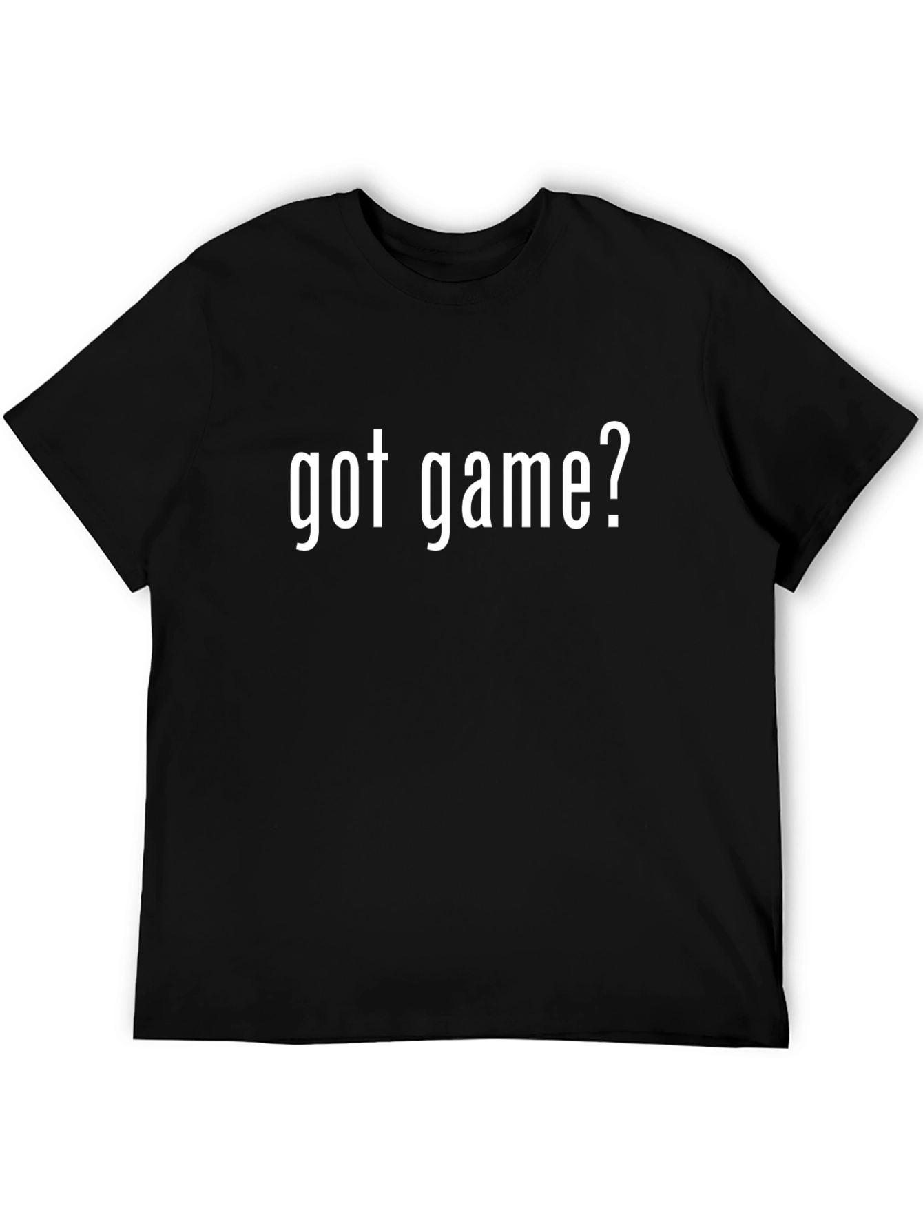 Black Got Game? Black T-Shirt view 5