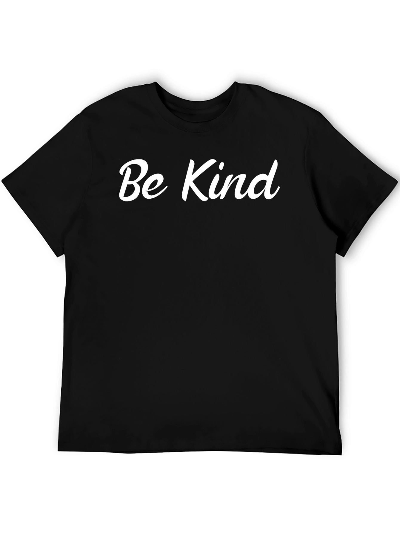 Black Be Kind Graphic Tee - Stylish Black T-Shirt view 5