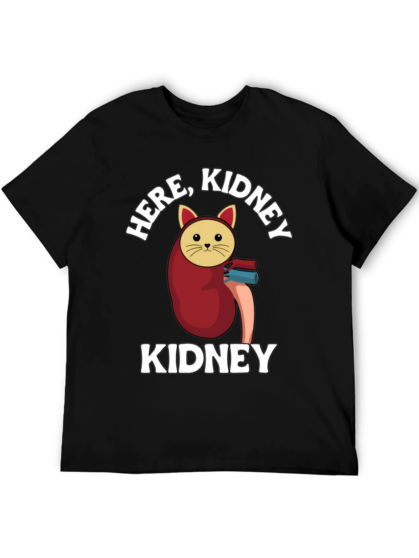 Black Here, Kidney Kidney T-Shirt view 5