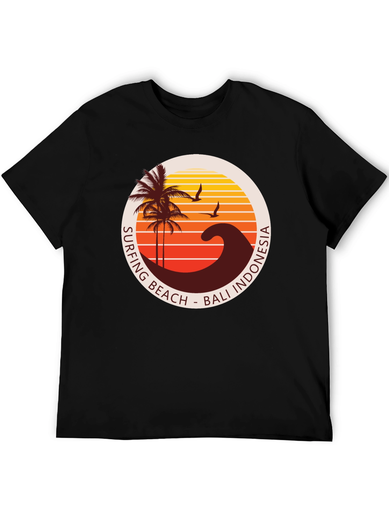 Bali Surfing Beach T-Shirt - 5
