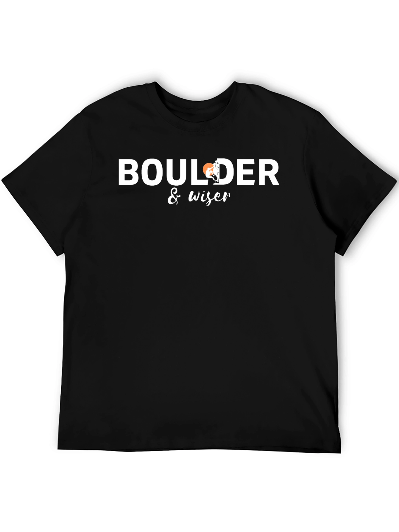 Black Boulder & Wiser Black Graphic T-Shirt view 5
