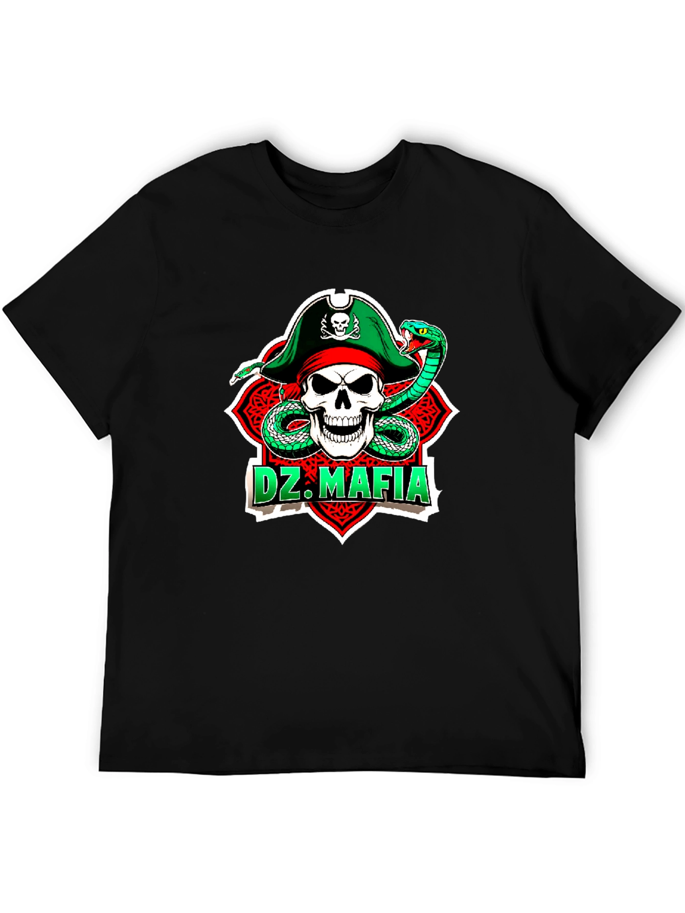DZ Mafia Skull Pirate T-Shirt - 5