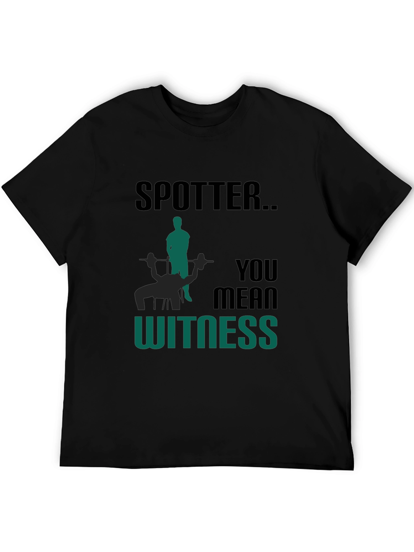 Black Spotter Witness Graphic T-Shirt view 5