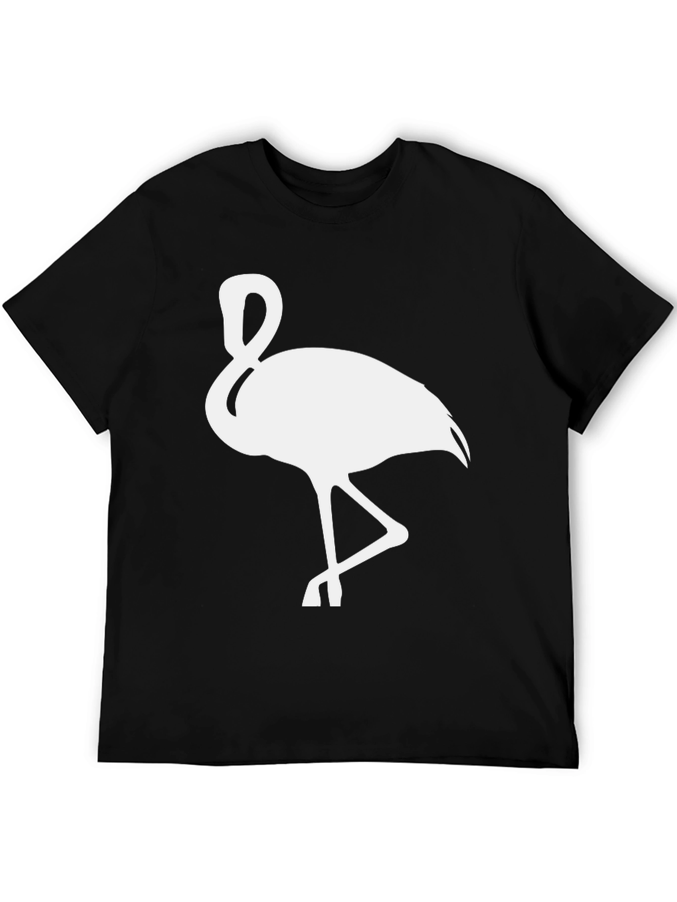Black Flamingo Graphic T-Shirt - Casual Style view 5