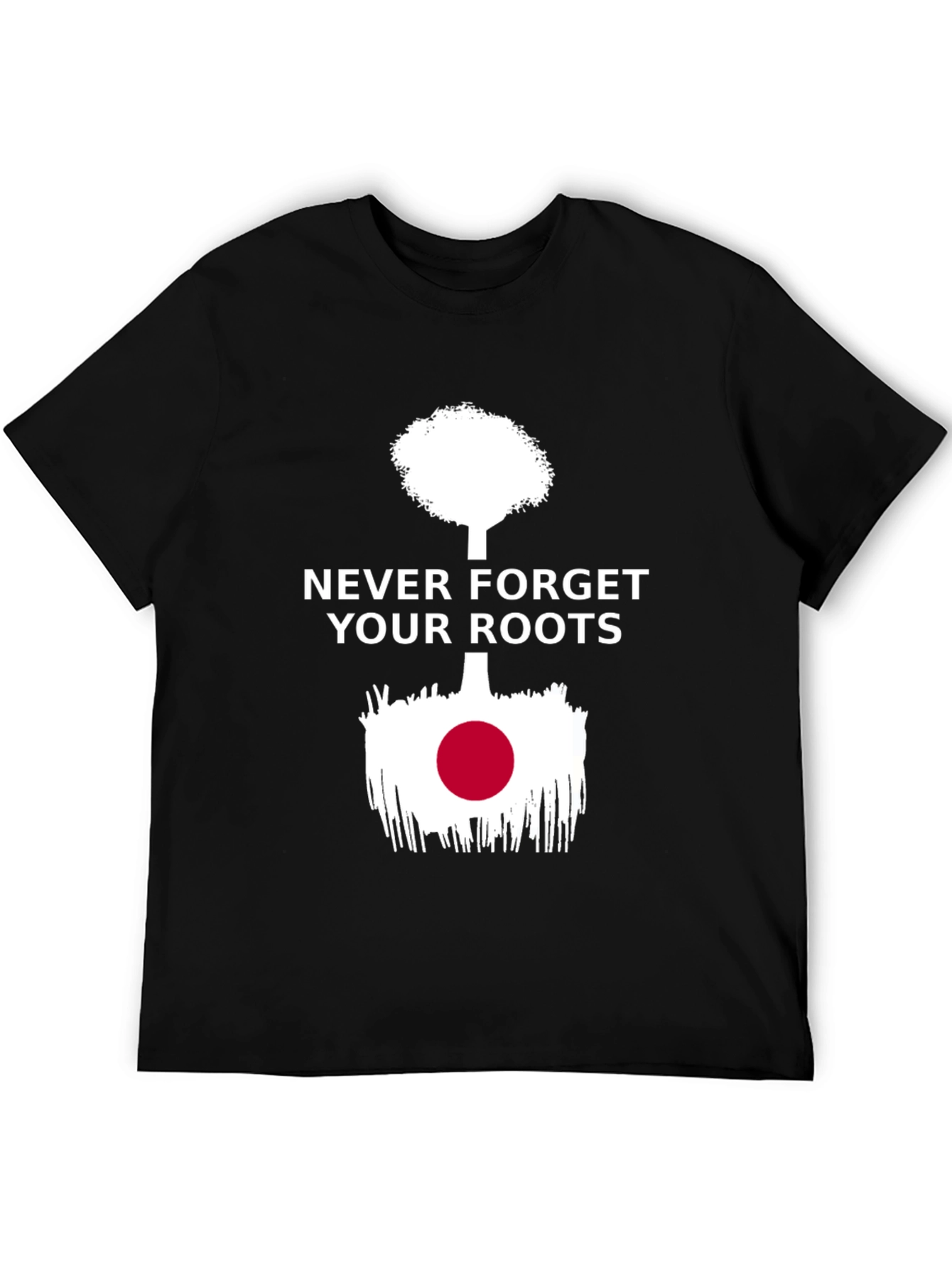 Black Never Forget Your Roots T-Shirt view 5