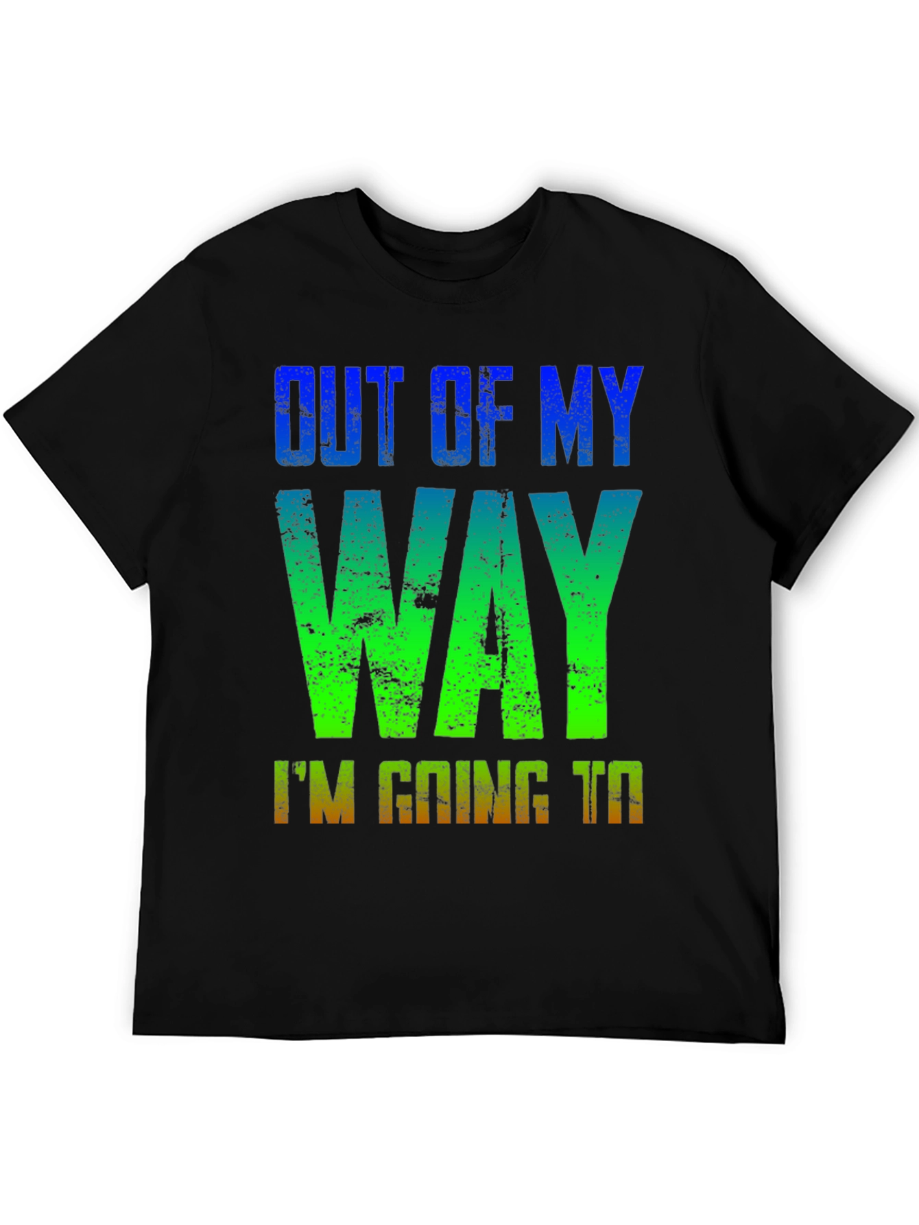 Black Out of My Way Graphic T-Shirt view 5