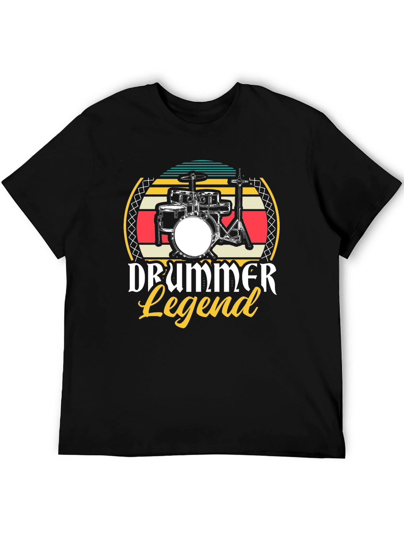 Black Drummer Legend Graphic Tee view 5