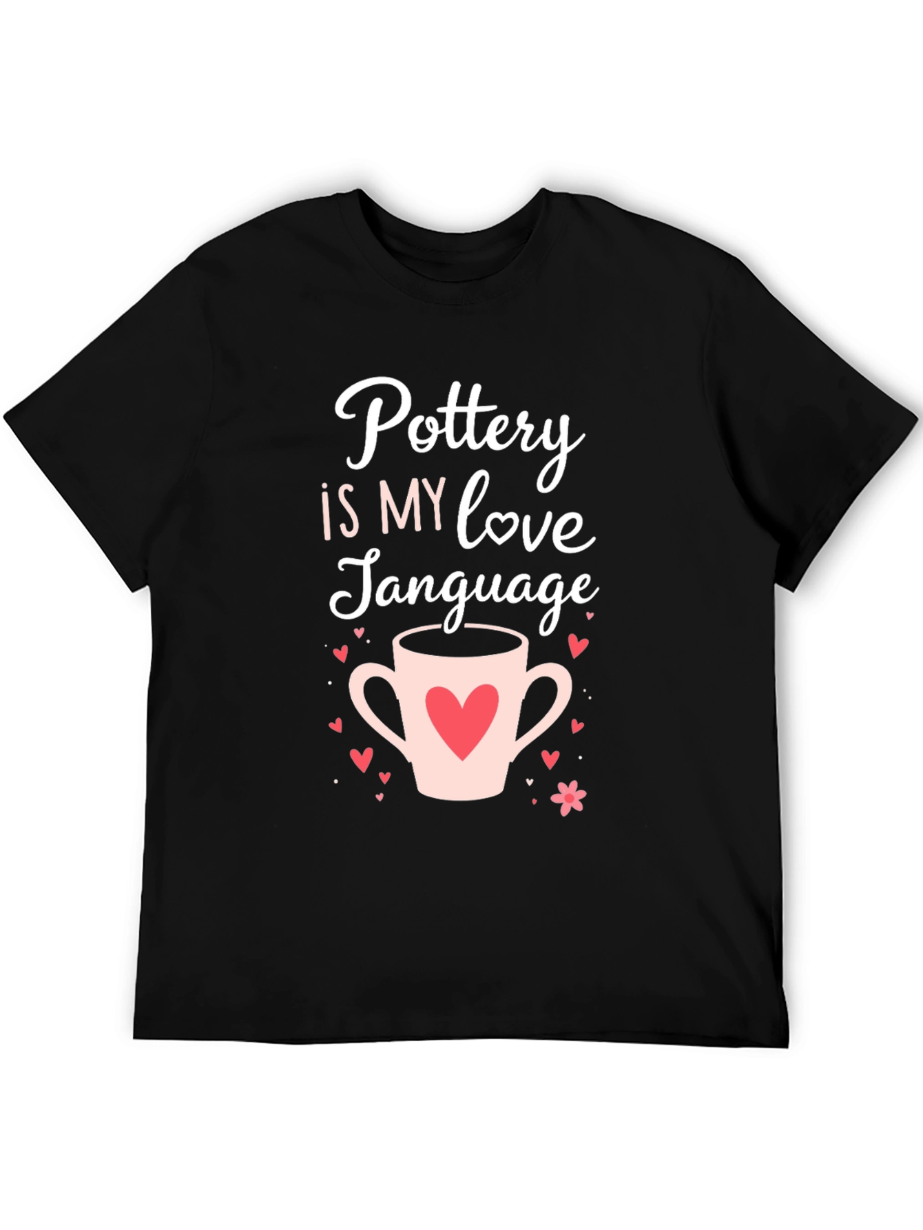 Black Pottery Is My Love Language Graphic Tee view 5