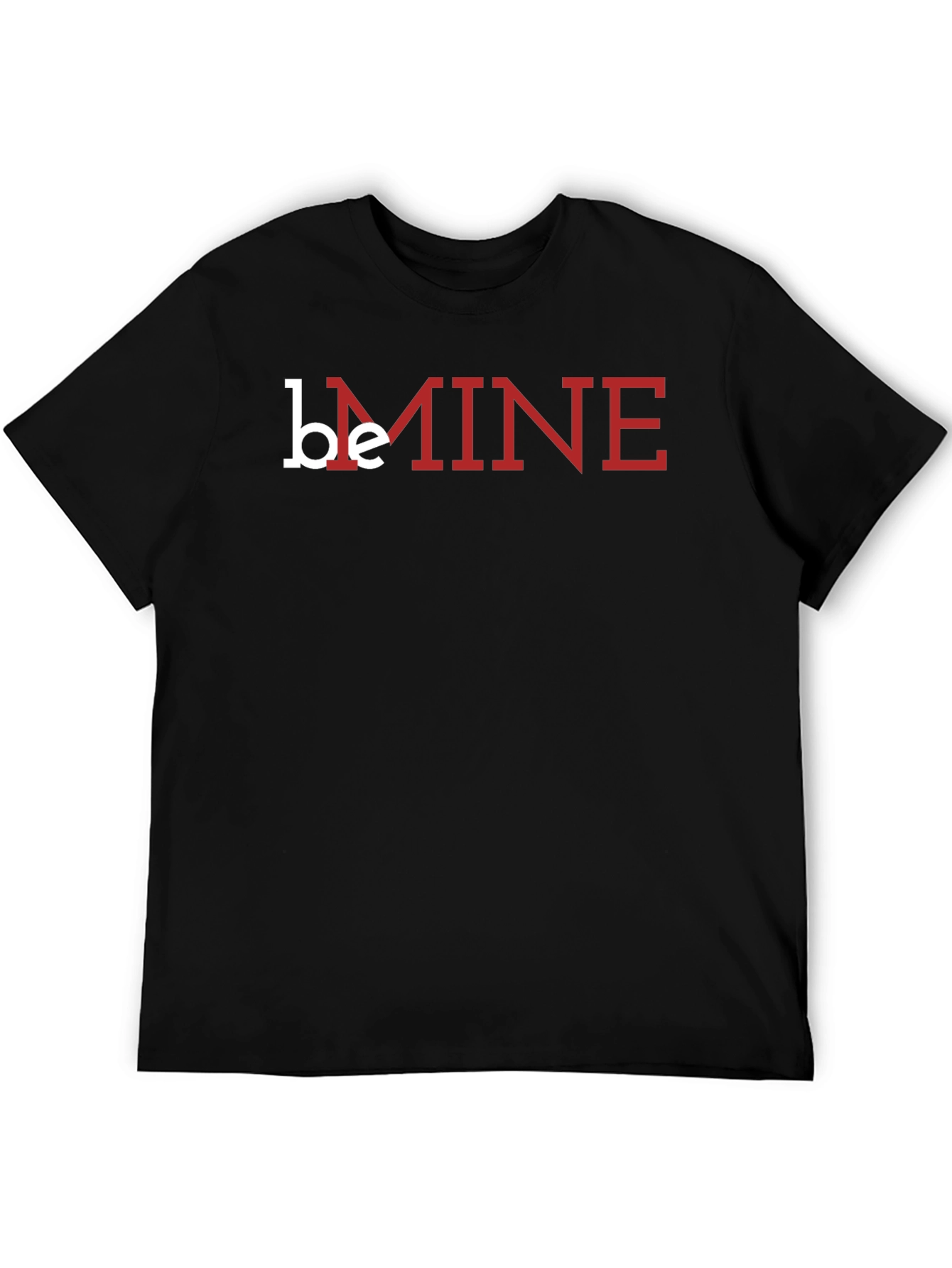 Black Be Mine Graphic Tee - Black view 5