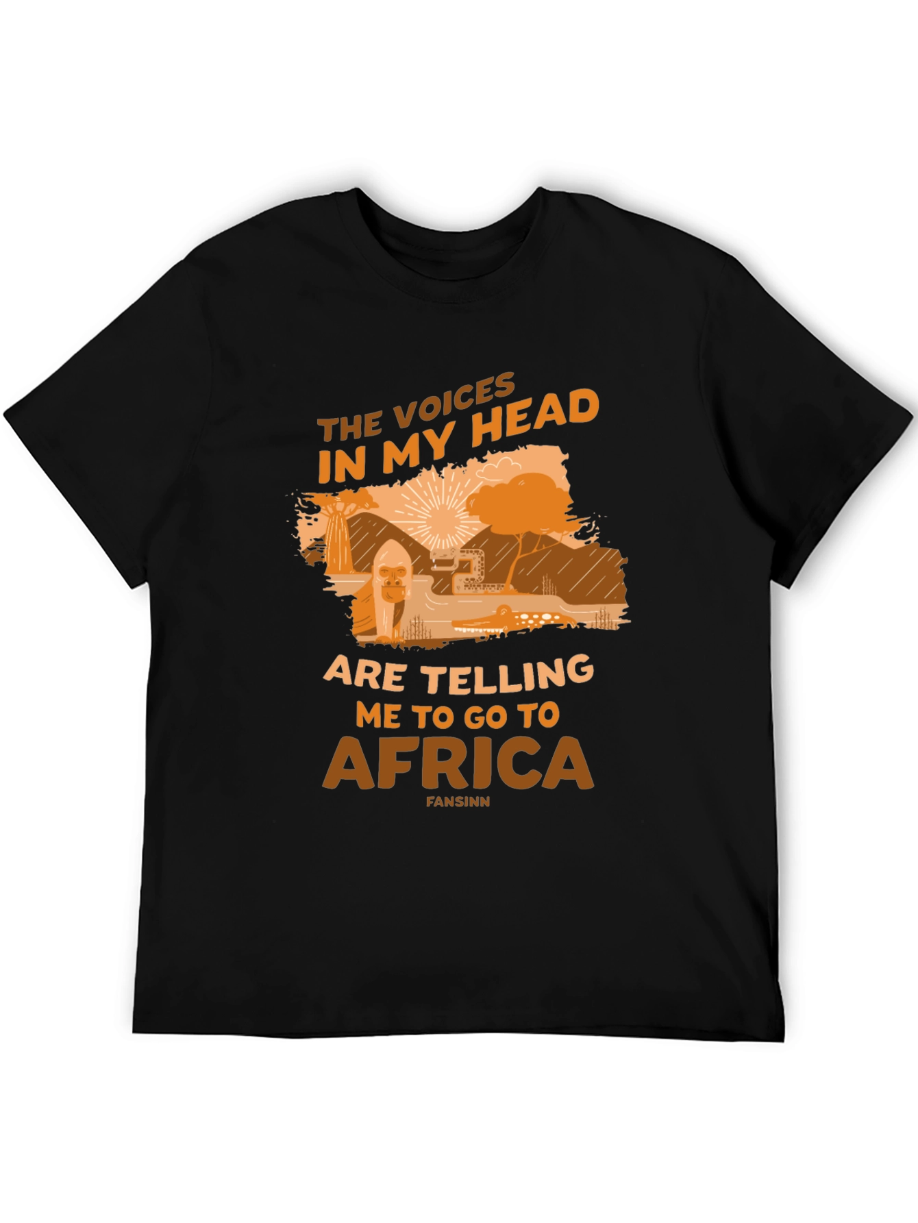 Africa Calling Graphic T-Shirt - 5