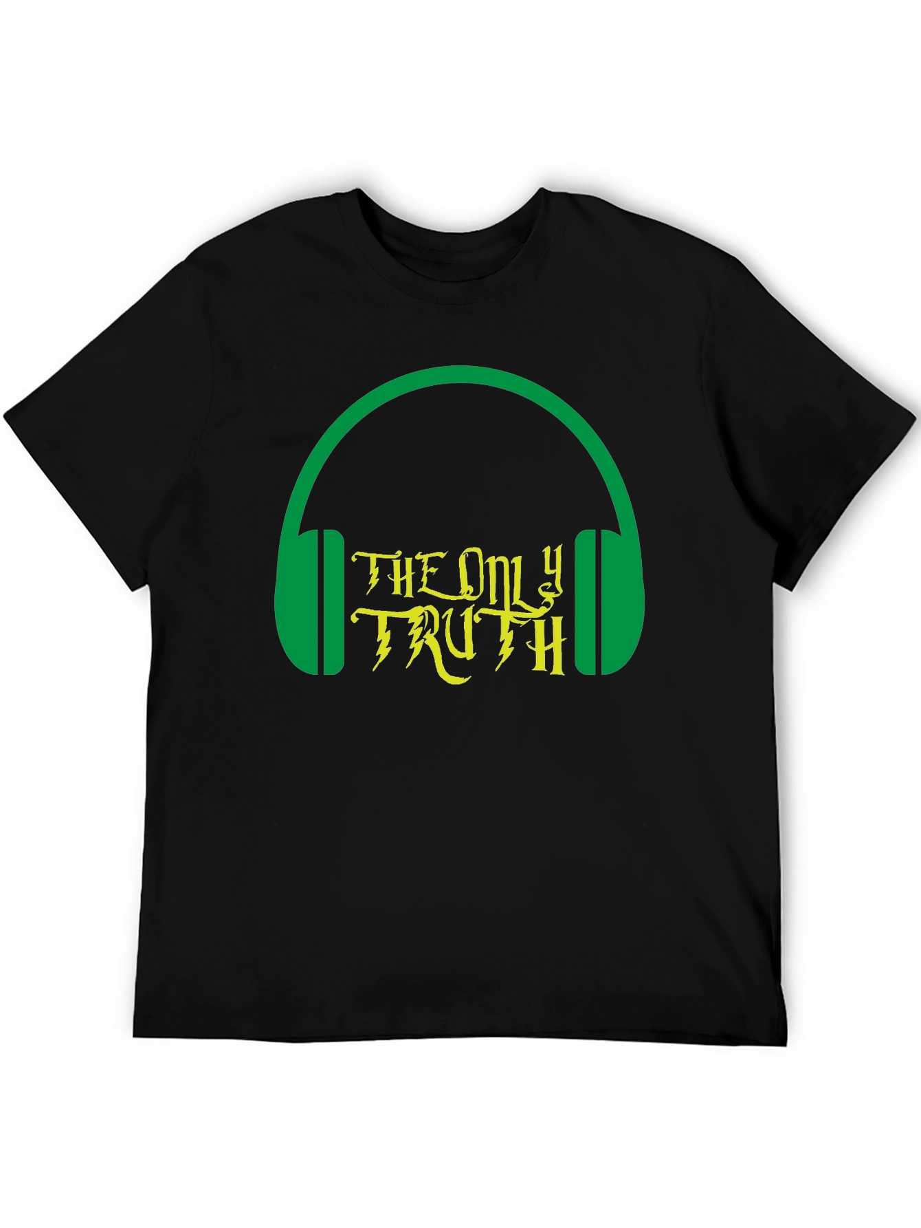 Black The Only Truth Graphic T-Shirt - Black view 5