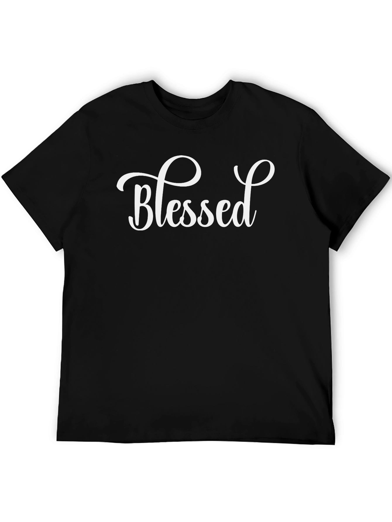 Black Blessed Graphic Tee - Black T-Shirt view 5
