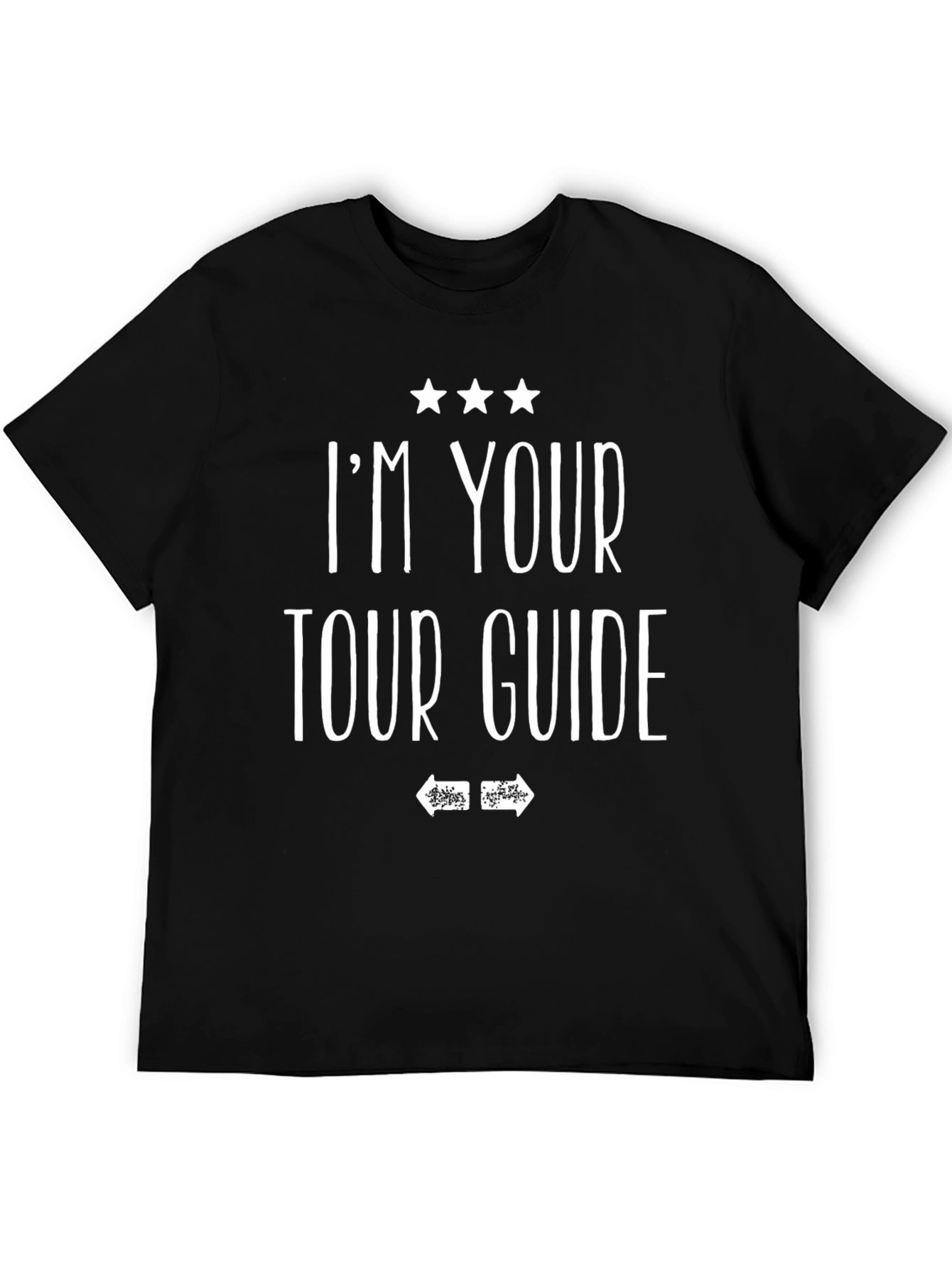 Black I'm Your Tour Guide T-Shirt - Funny Vacation Tee view 5