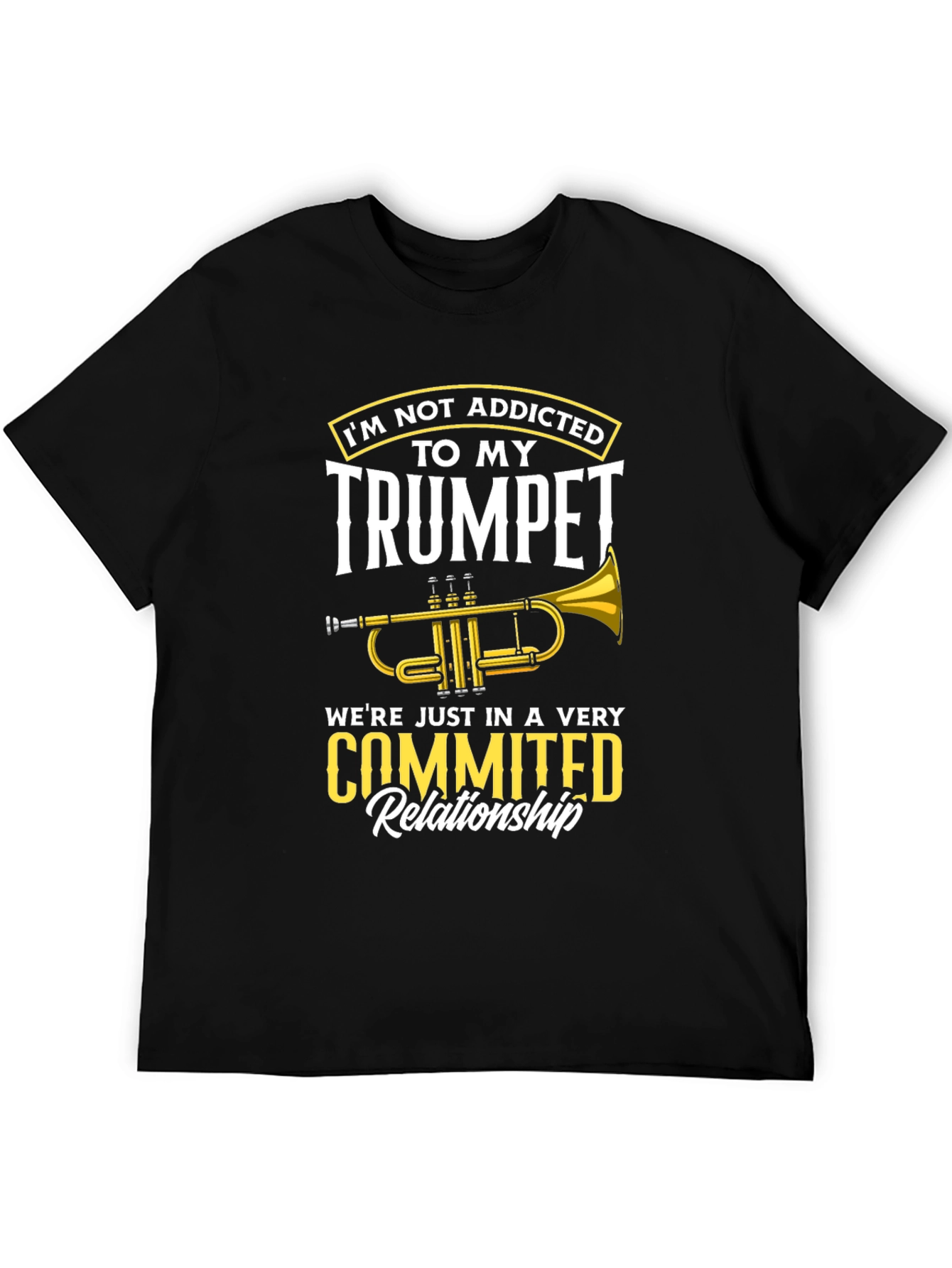Black Trumpet Relationship T-Shirt view 5