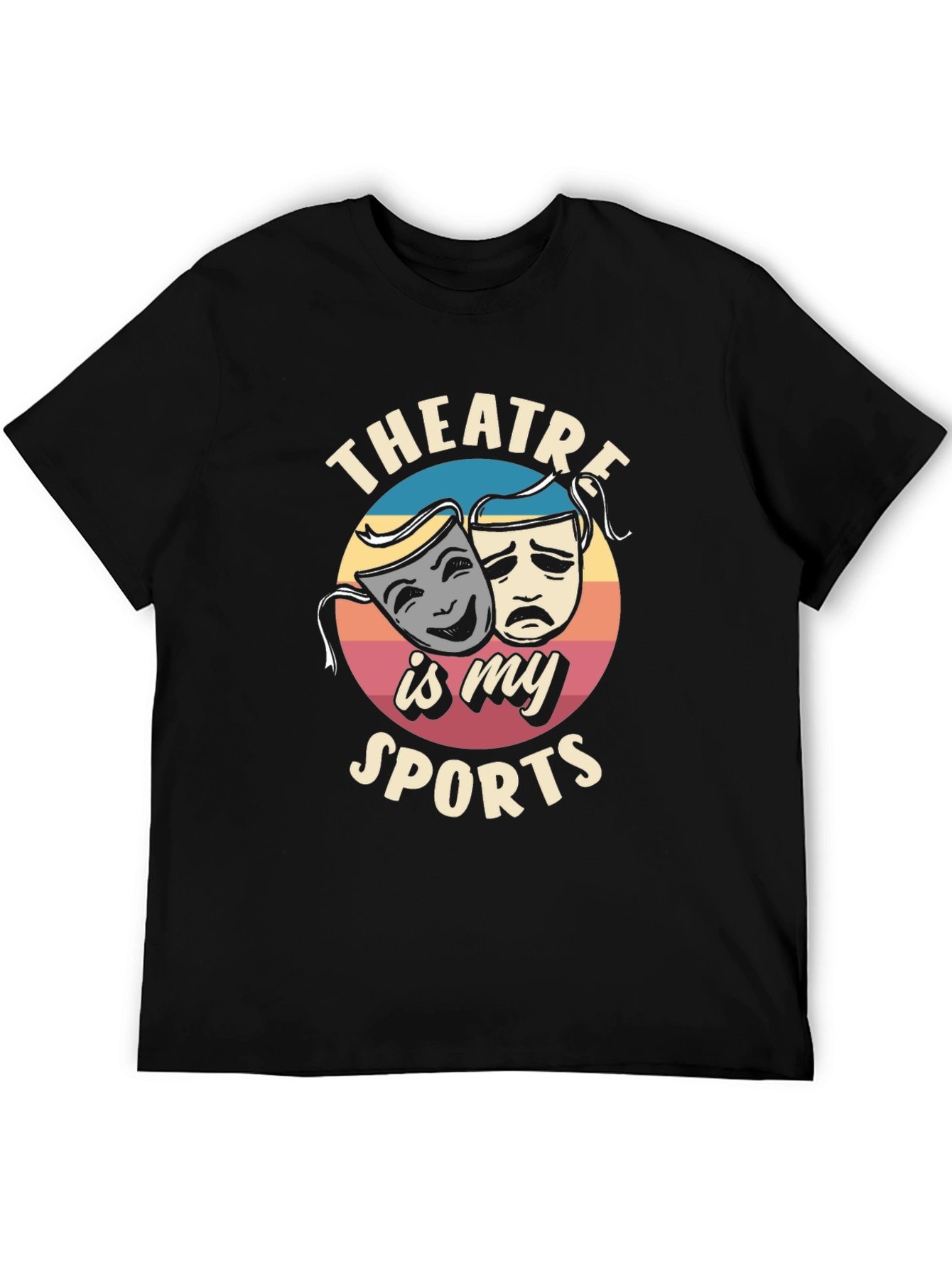Black Theatre is My Sport T-Shirt view 5