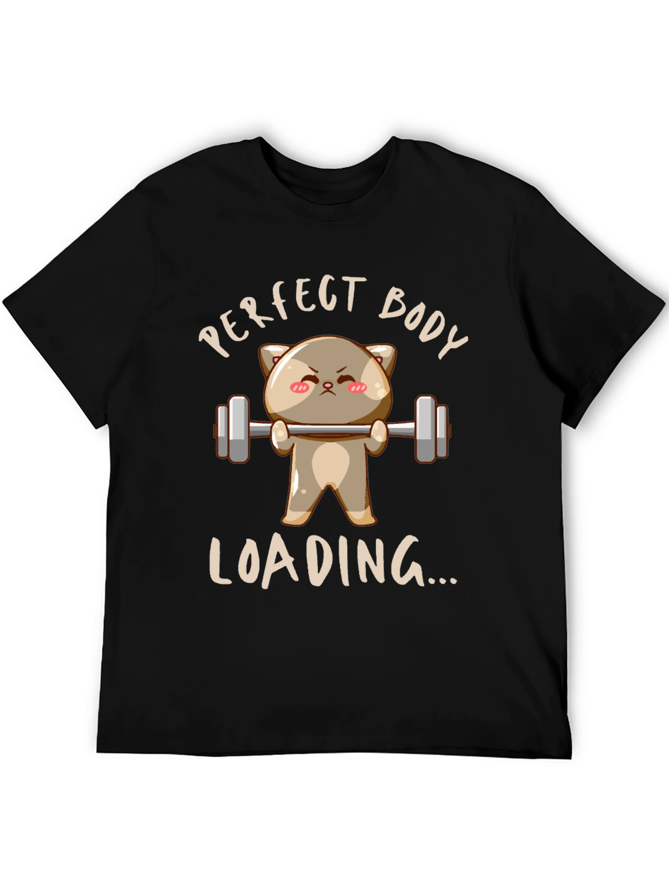 Black Perfect Body Loading T-Shirt view 5