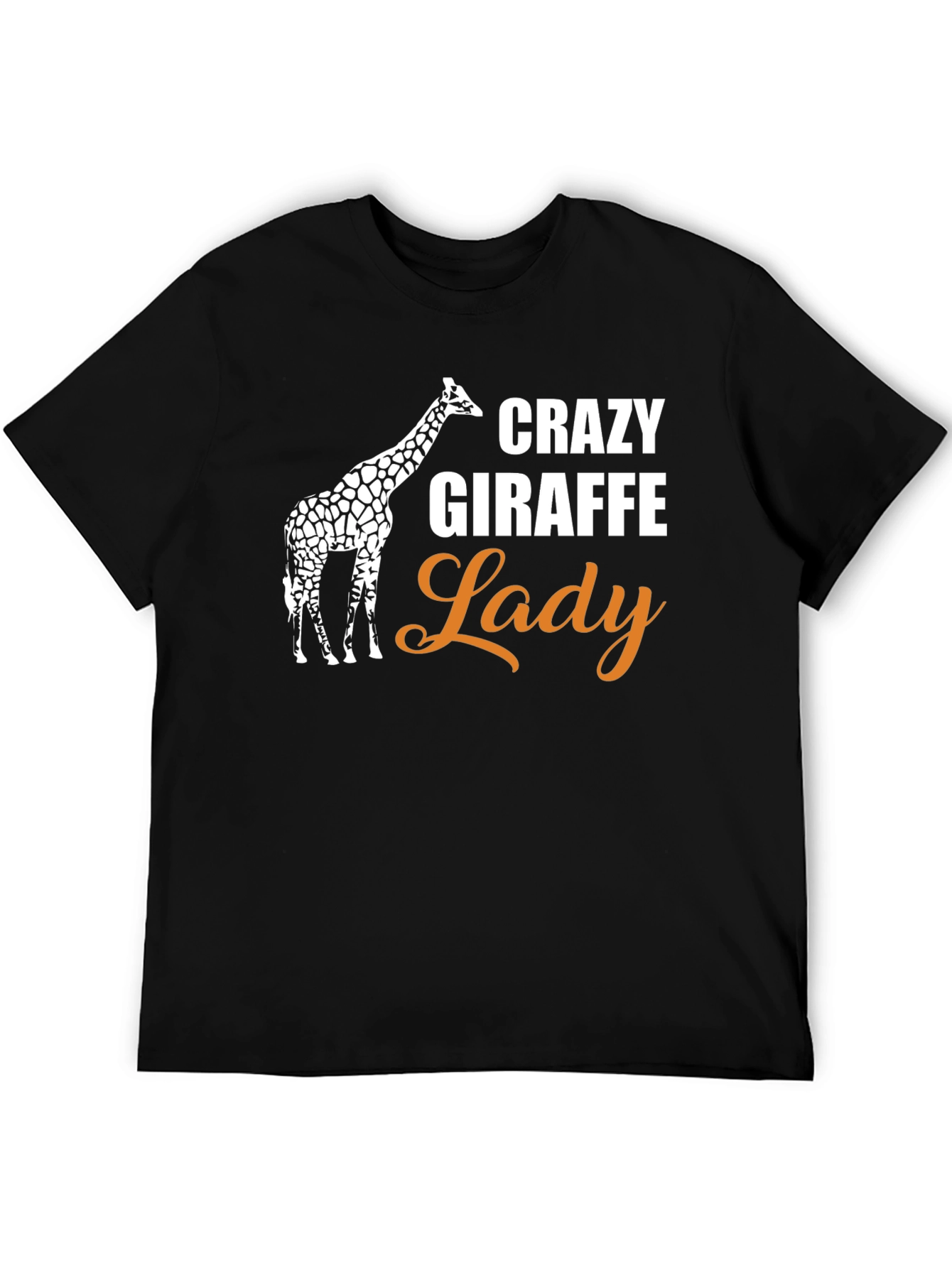Crazy Giraffe Lady T-Shirt - Unisex - 5