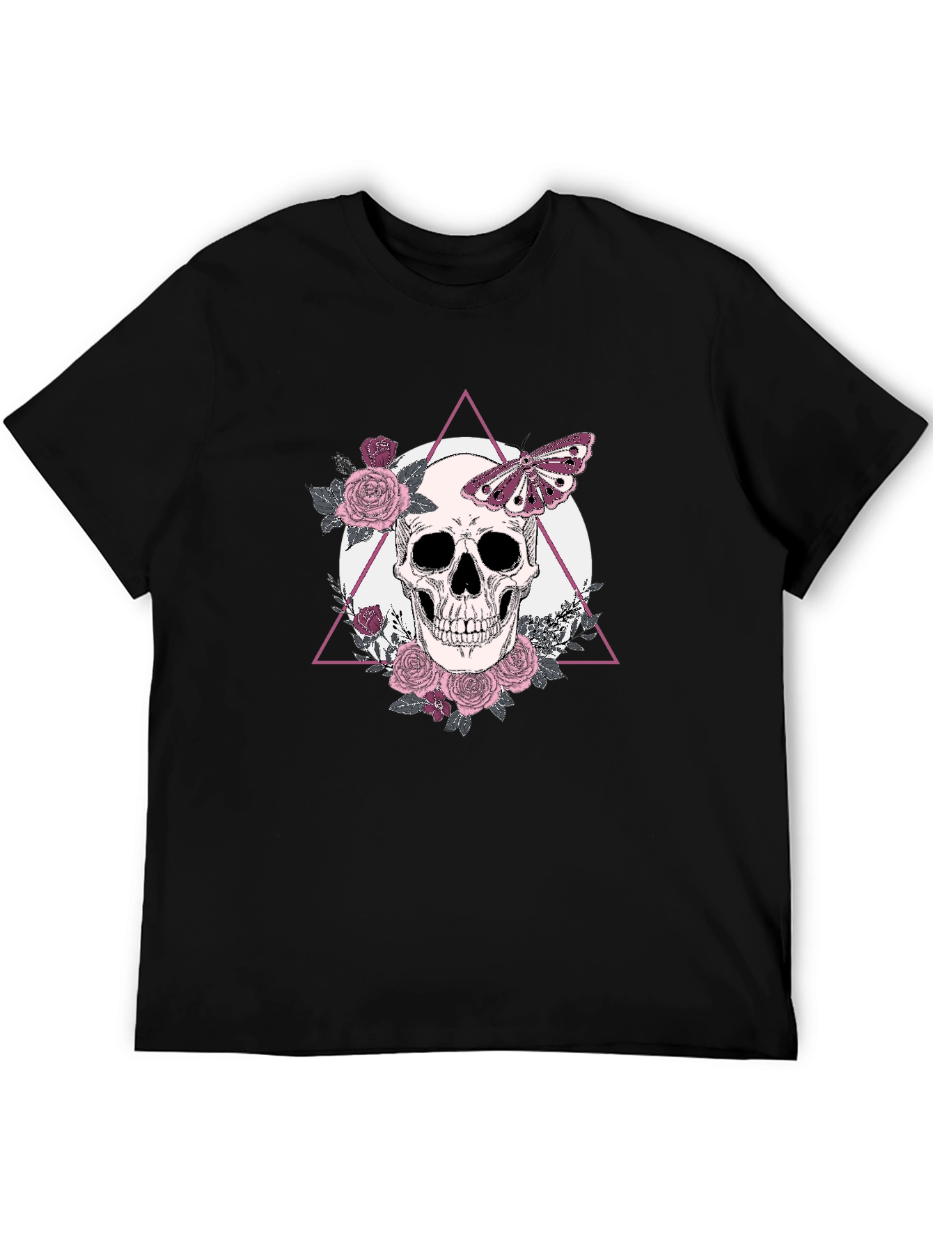 Skull & Butterfly Graphic Tee - 5