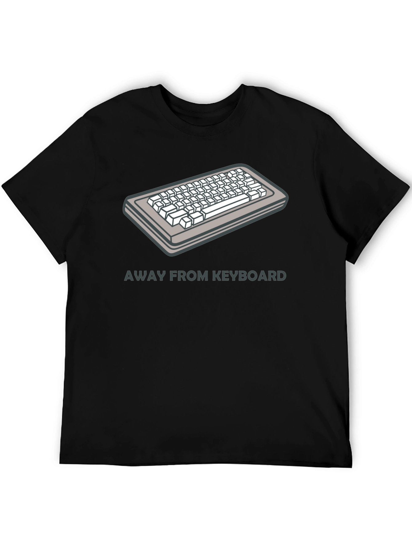 Black Away From Keyboard (AFK) Graphic Tee view 5