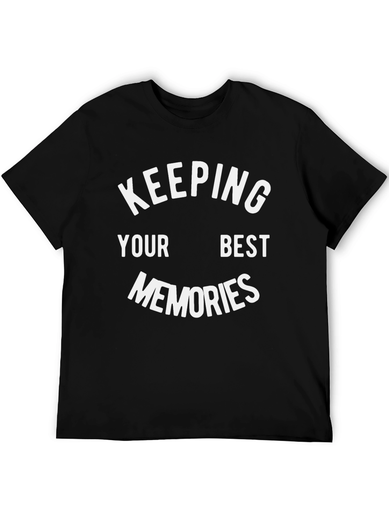 Black Keeping Your Best Memories T-Shirt view 5