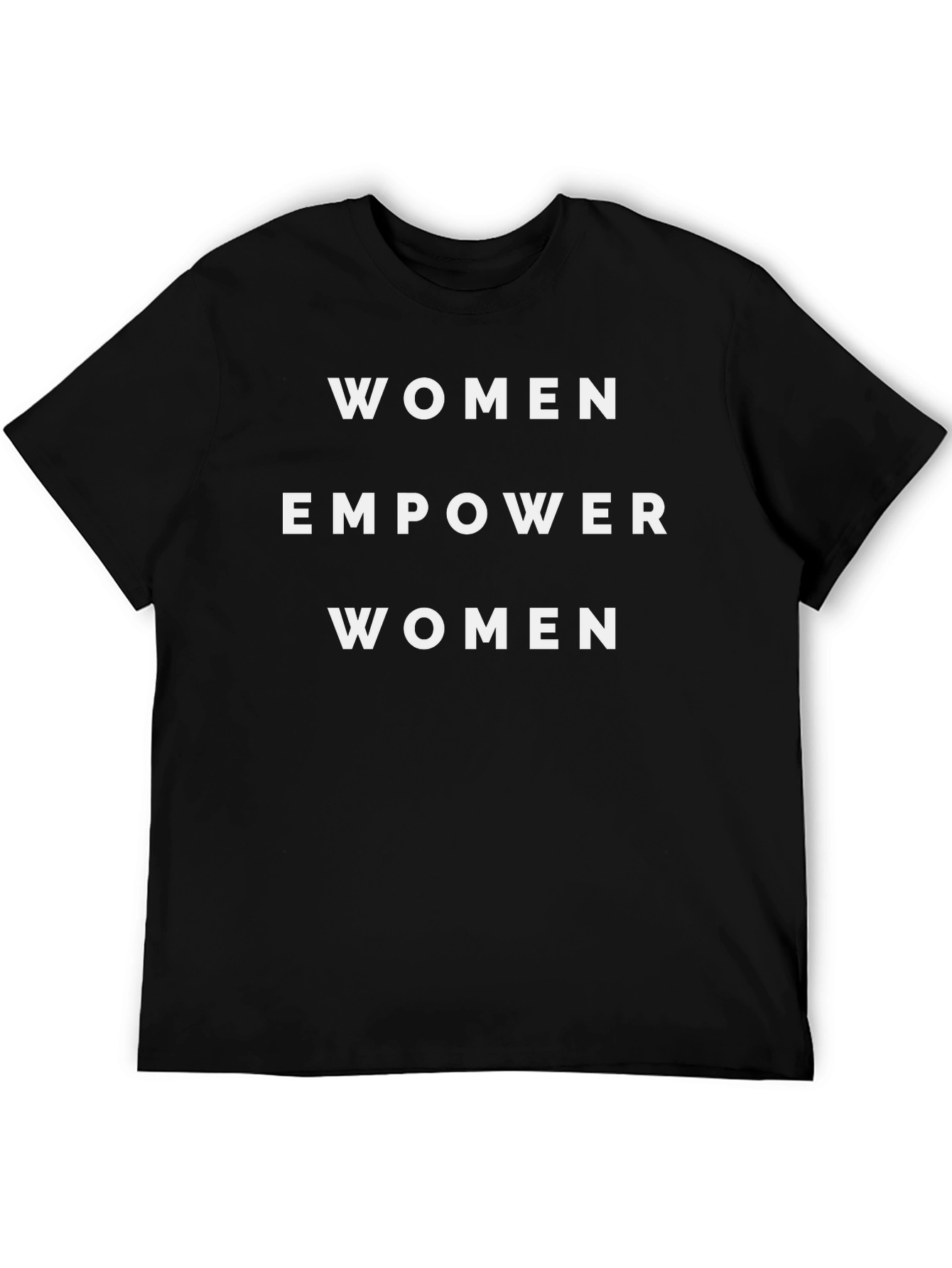 Black Women Empower Women Graphic Tee - Black view 5