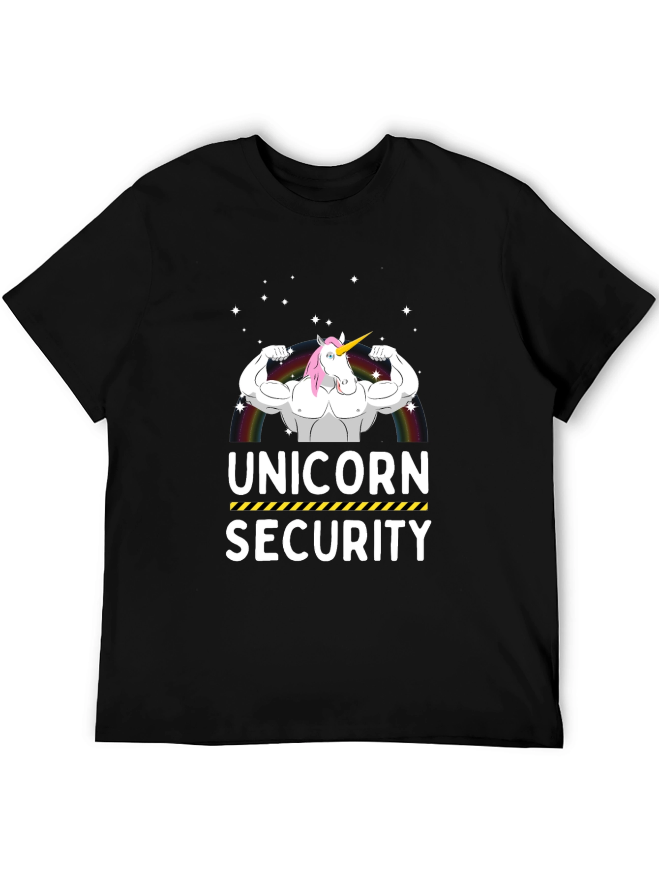 Black Unicorn Security T-Shirt view 5