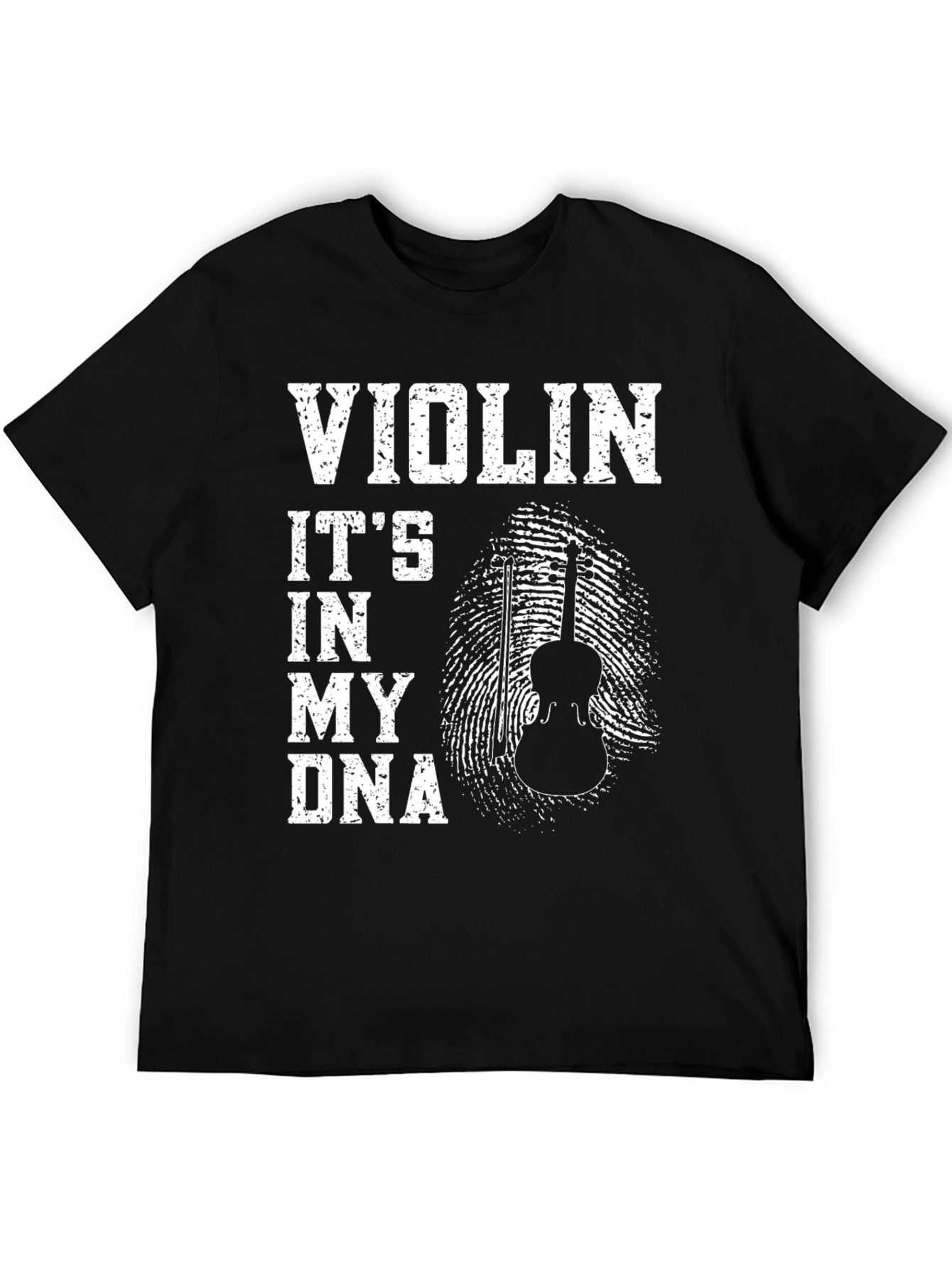 Black Violin DNA T-Shirt Musician Tee view 5