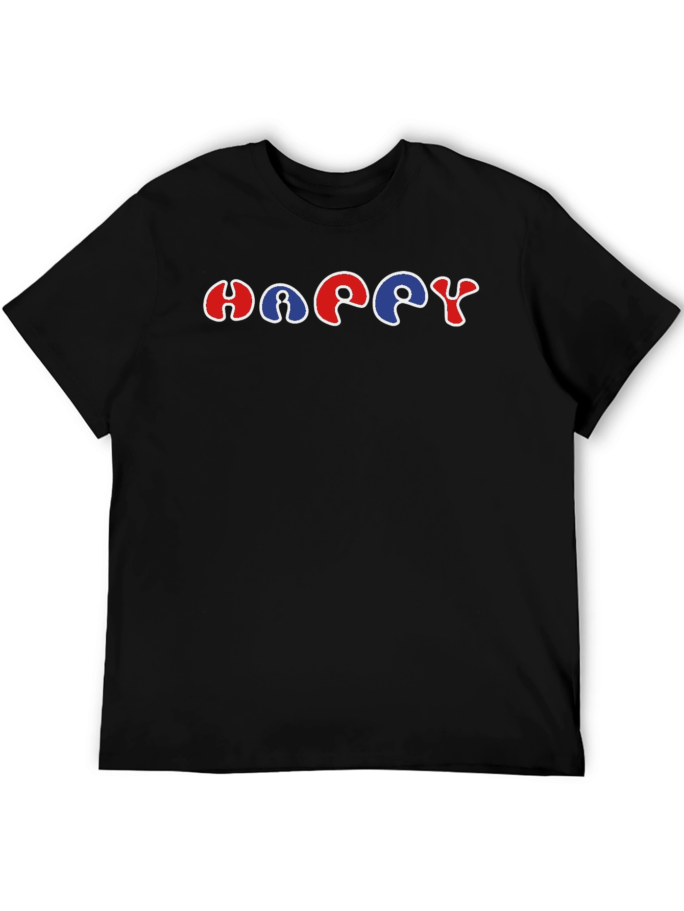 Happy Graphic Tee - Bold Statement Shirt - 5