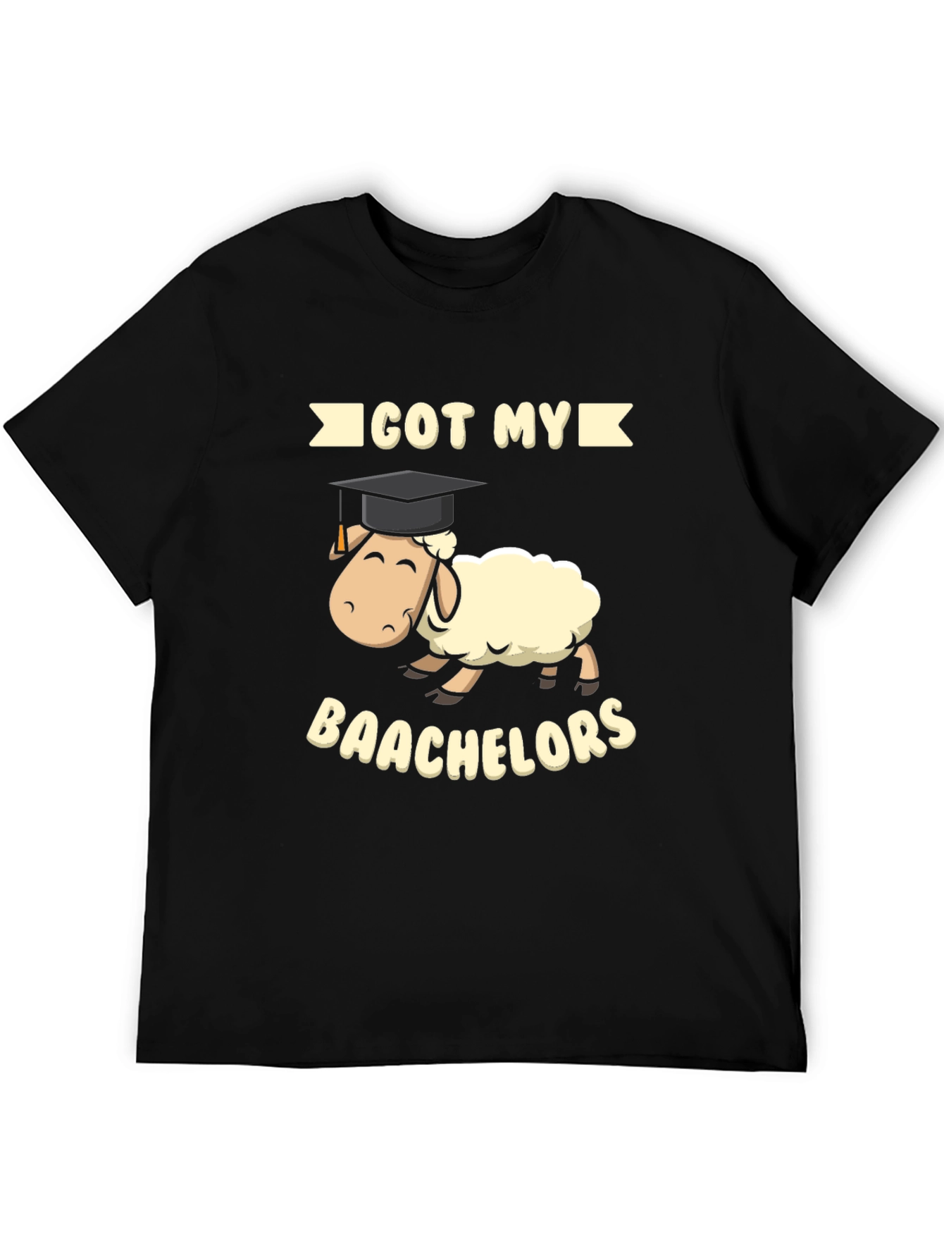 Black Got My Baachelors Graduation T-Shirt view 5