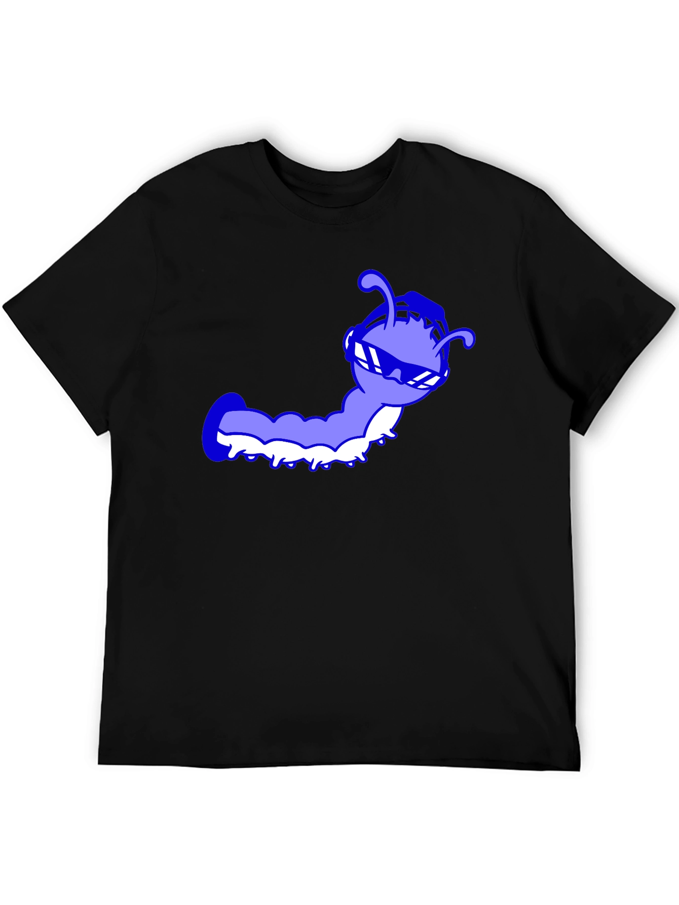 Black Cool Caterpillar Tee view 5