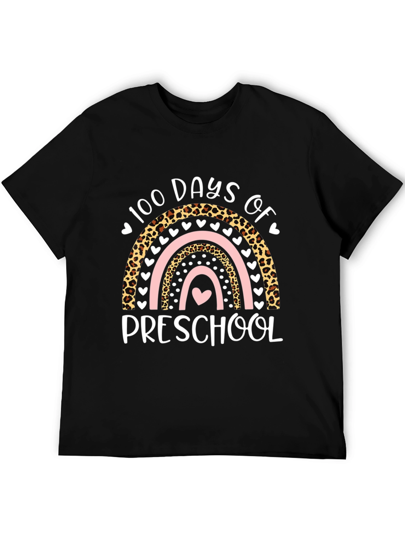 100 Days of Preschool Rainbow T-Shirt - 5