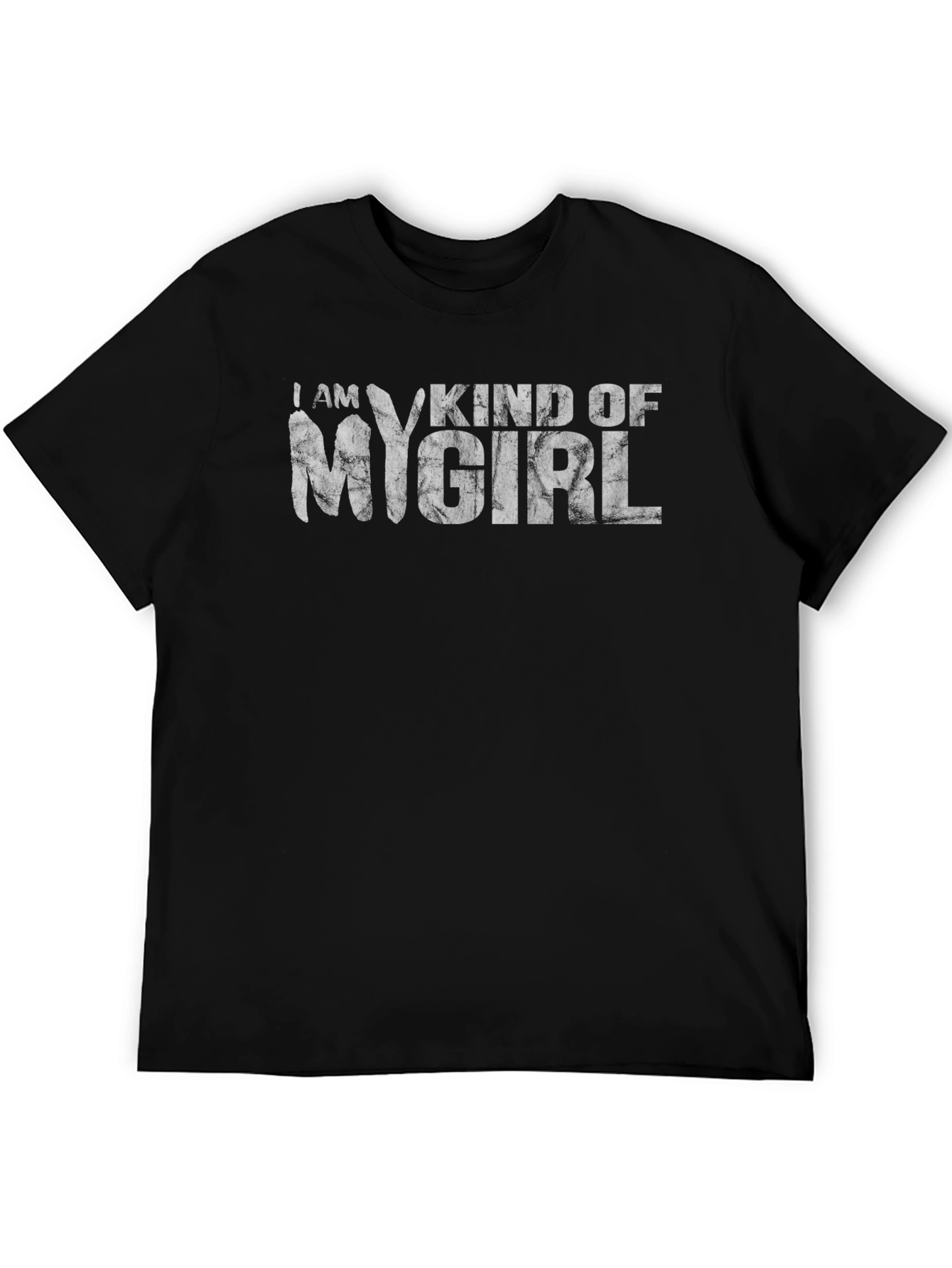 Black I Am Kind Of My Girl Black T-Shirt view 5