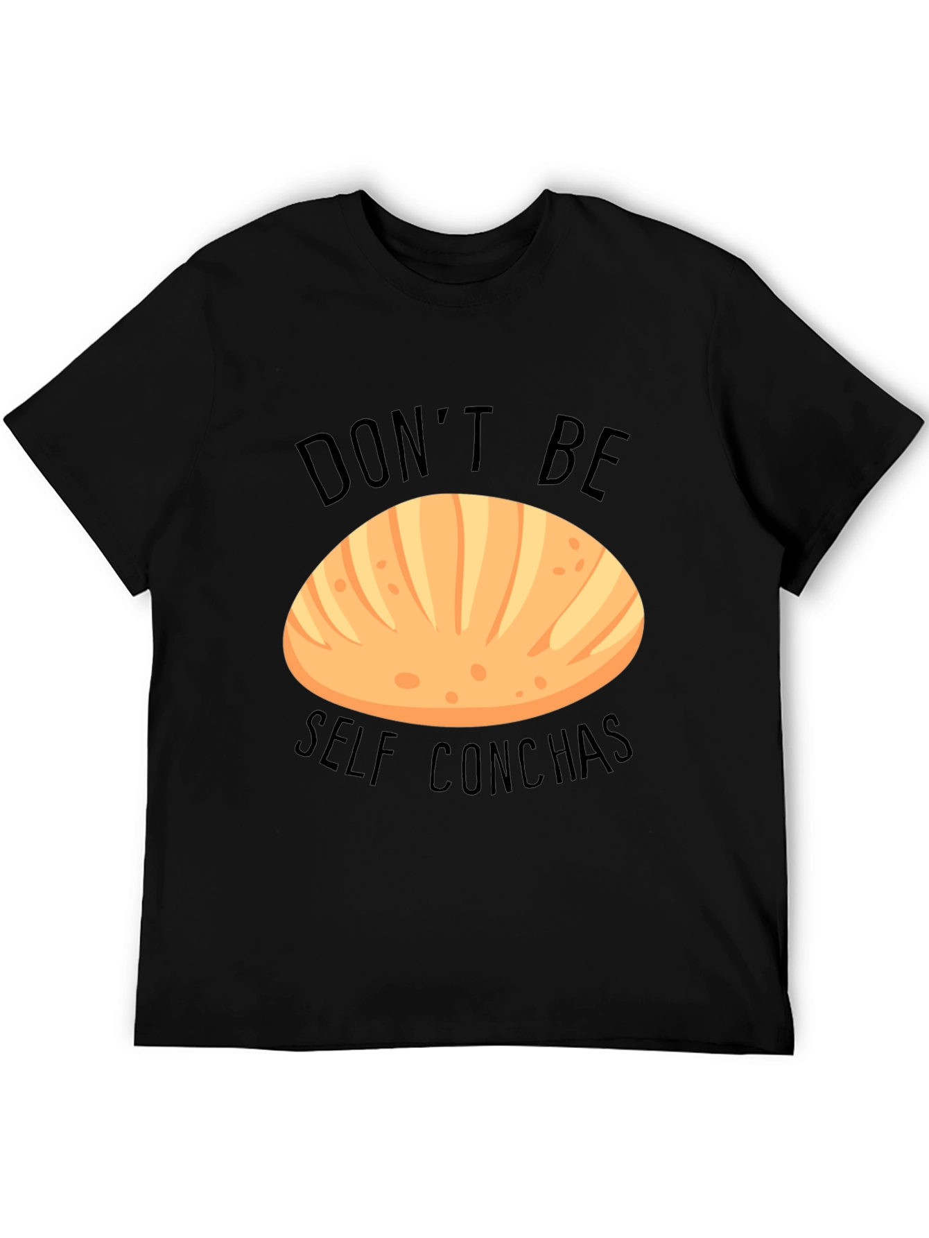 Black Don't Be Self Conchas T-Shirt view 5