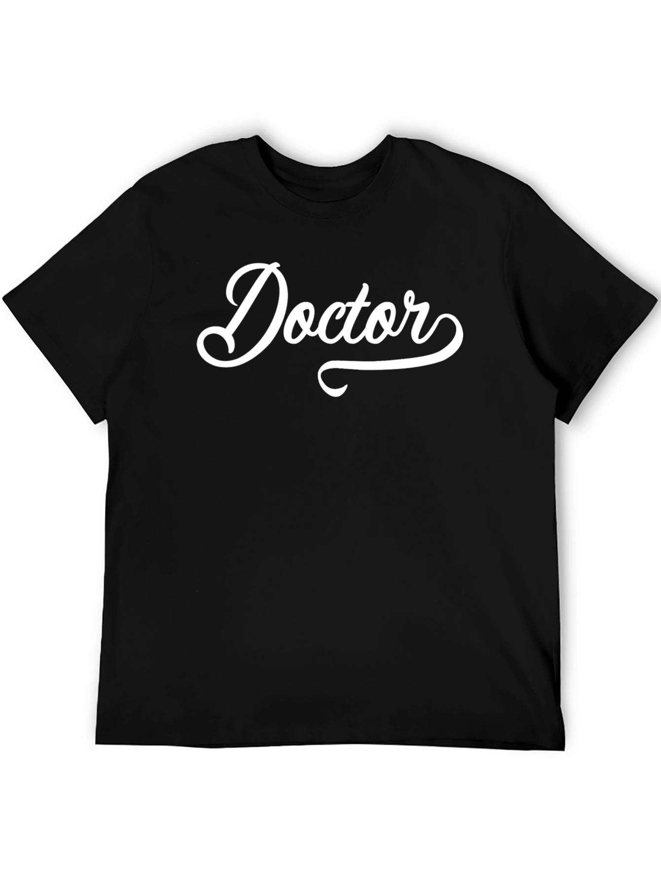 Black Doctor Graphic T-Shirt - Comfortable Cotton Tee view 5