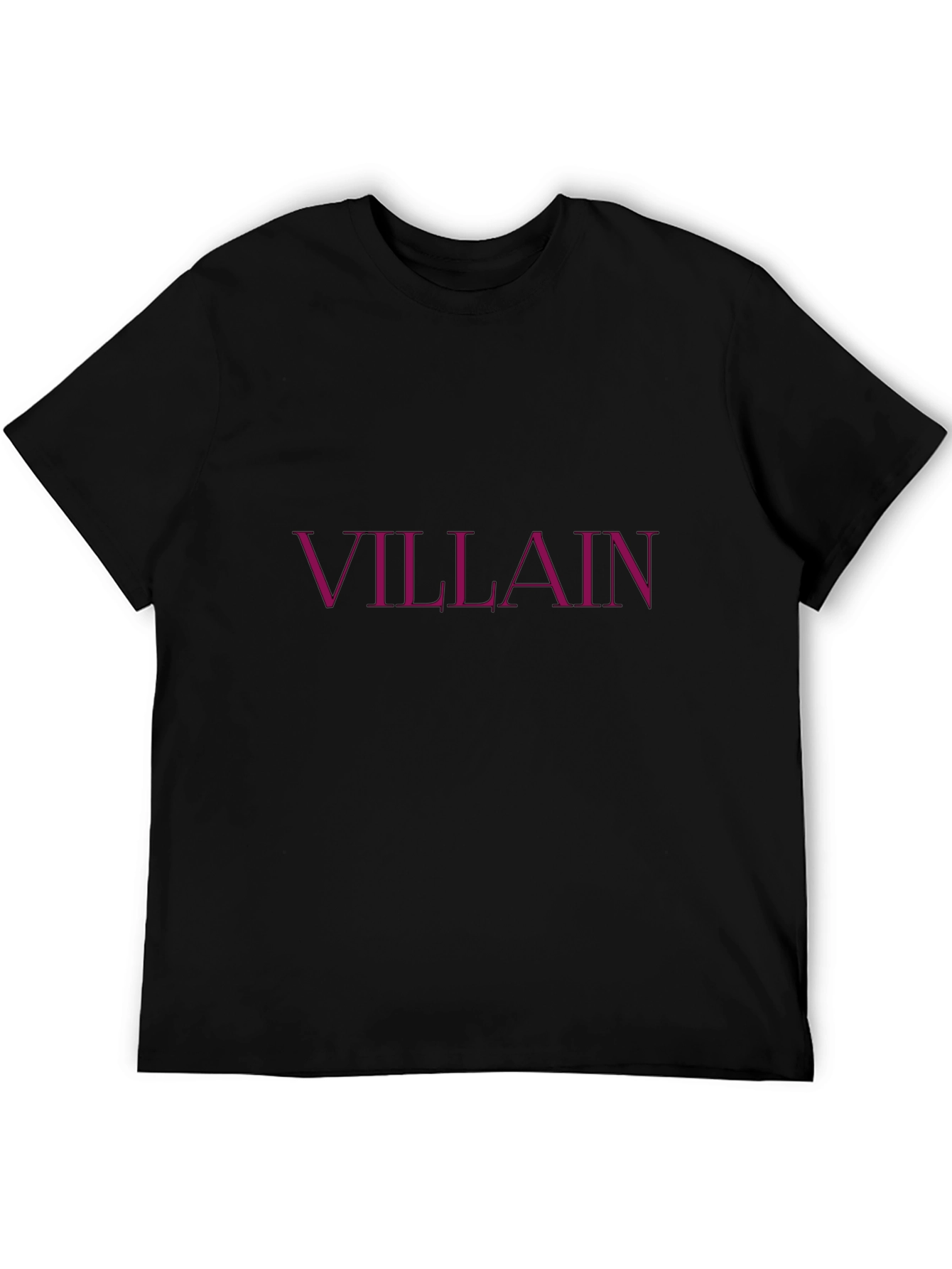 Black Villain Graphic Tee - Bold Statement Shirt view 5