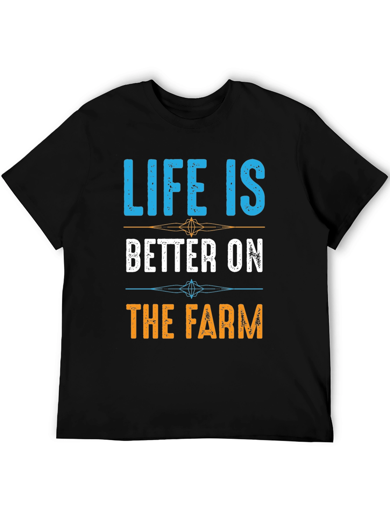 Black Life is Better on the Farm T-Shirt view 5