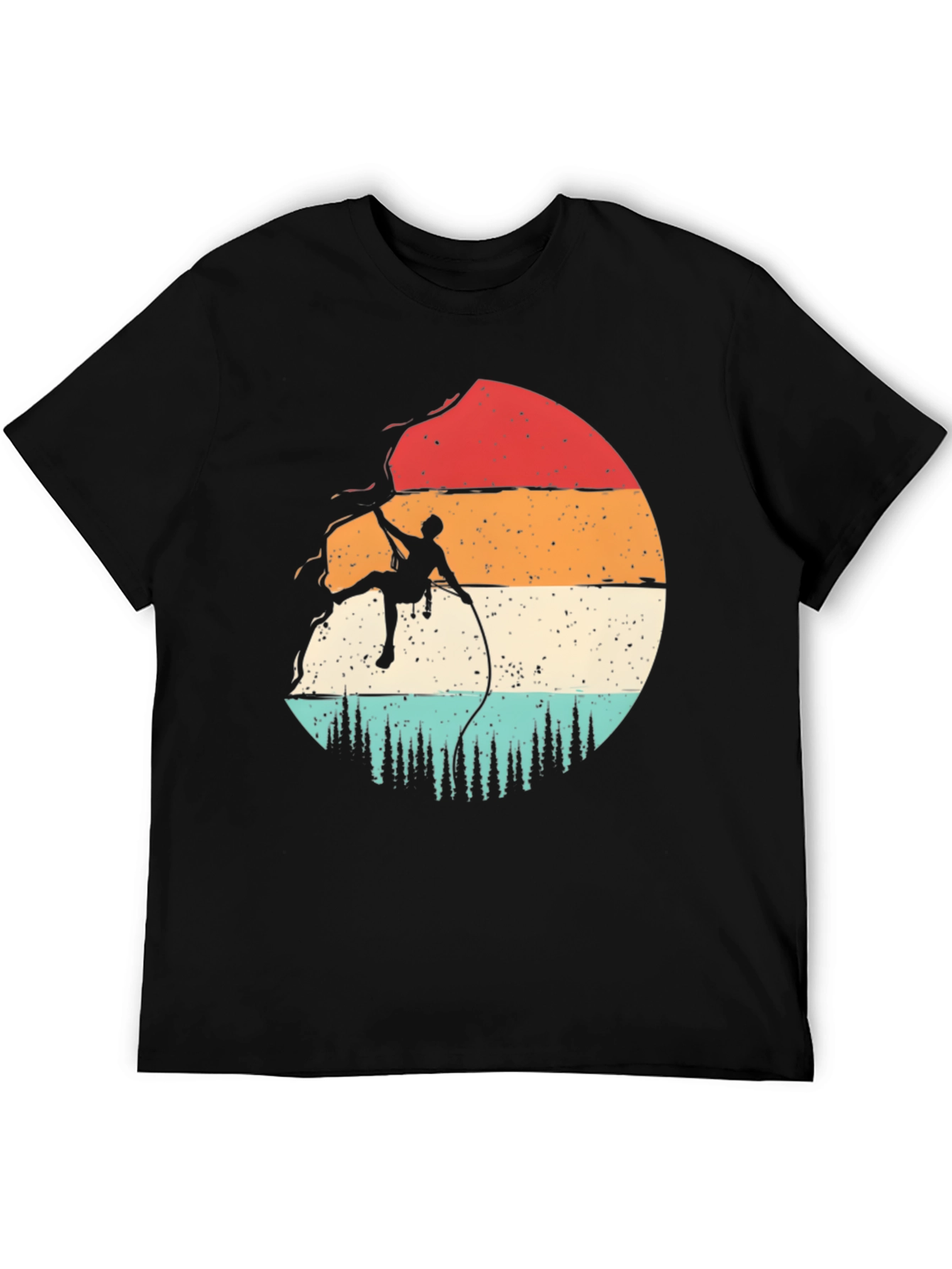Black Climber Graphic Tee - Adventure Style view 5