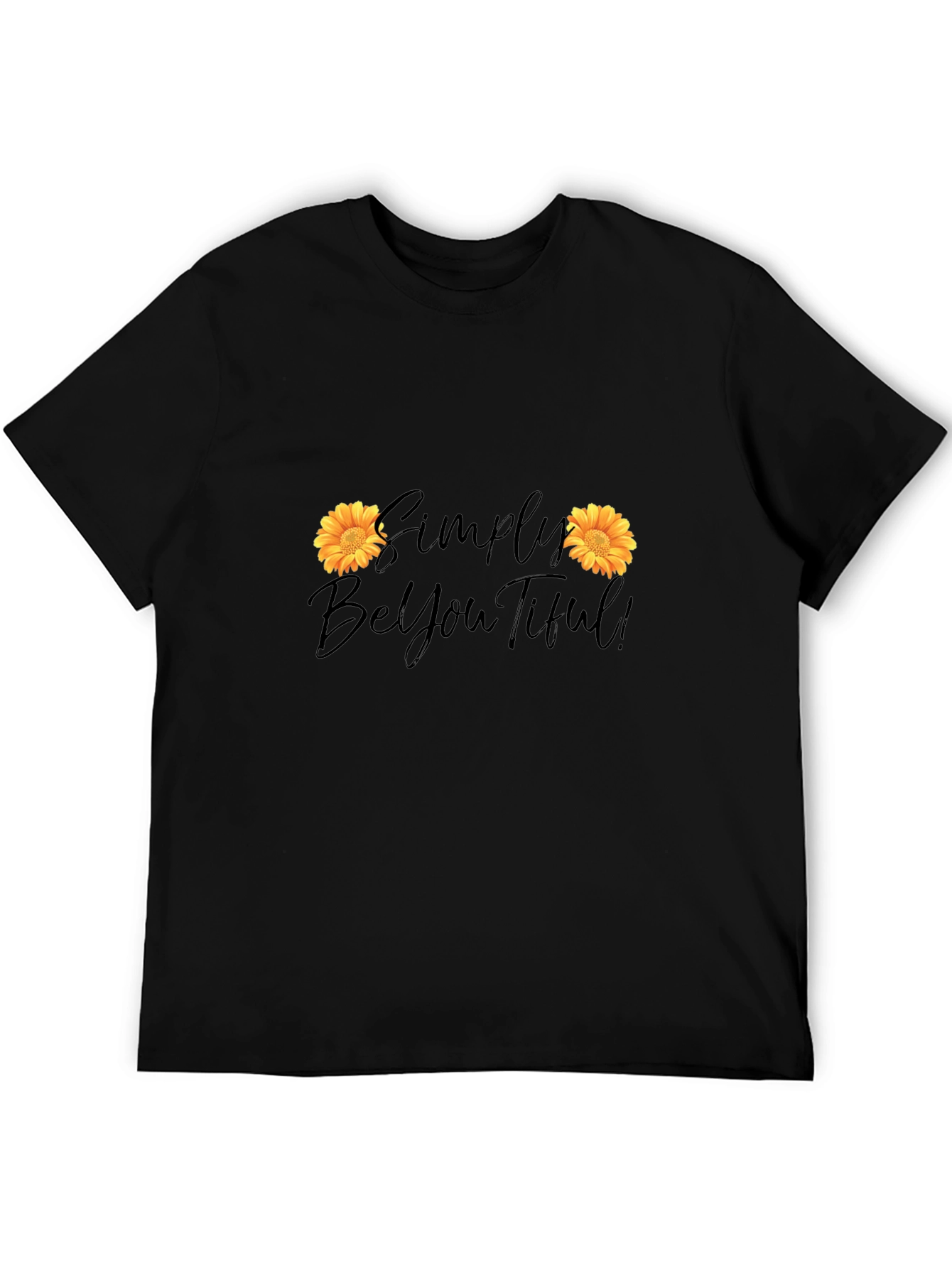 Black Simply BeYOUtiful Black T-Shirt view 5